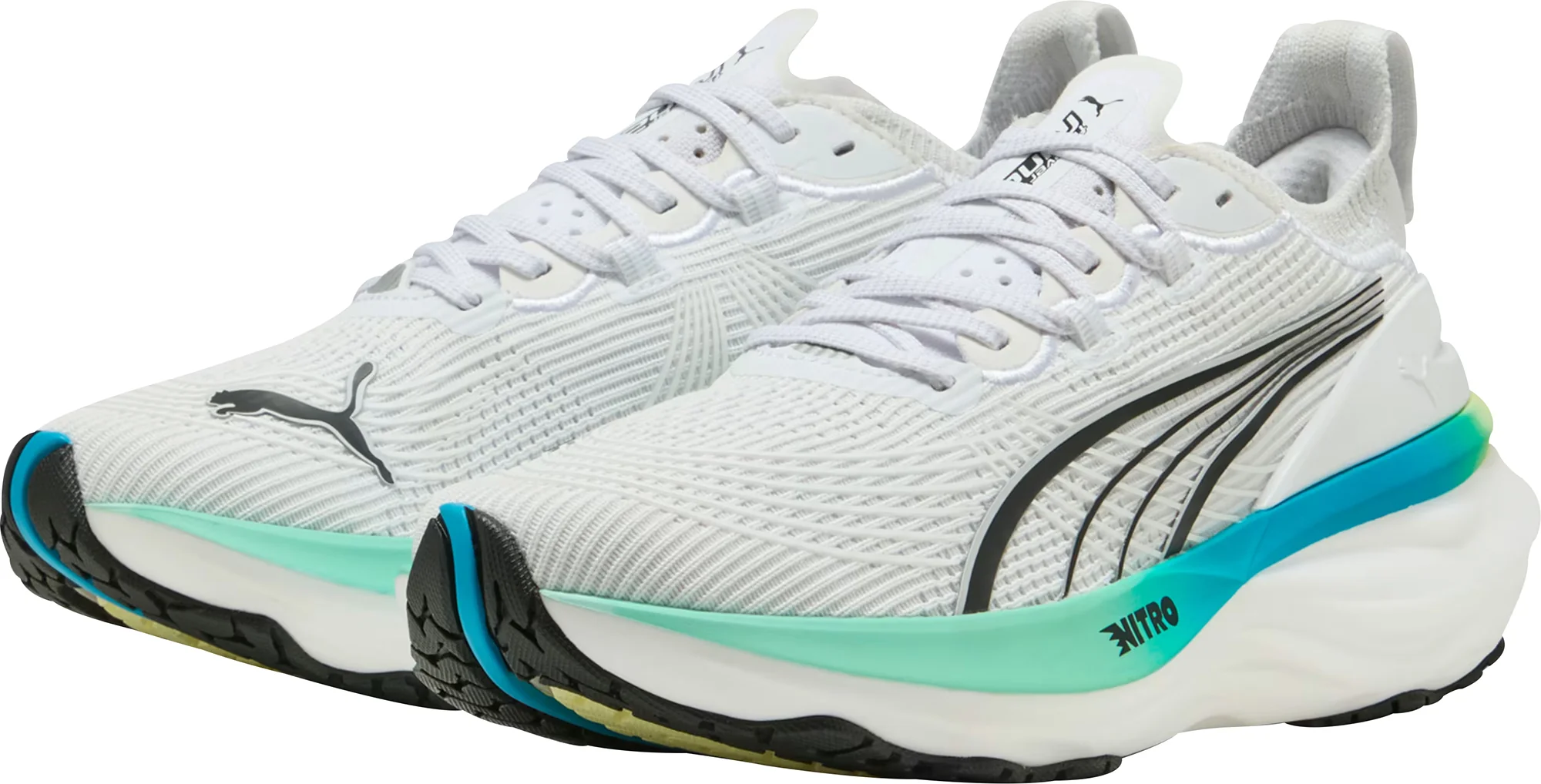Puma ForeverRun Nitro 2 Womens Running Shoes - White - Image 5