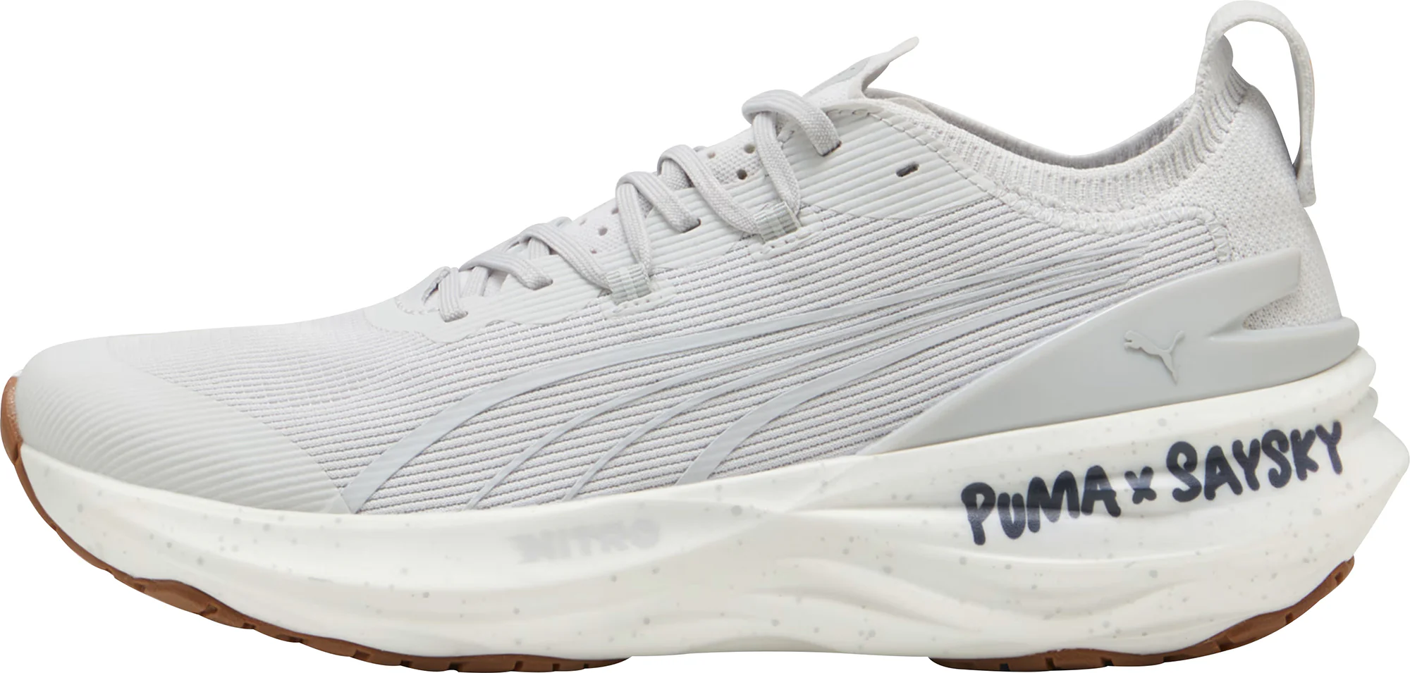 Puma ForeverRun Nitro 2 X SAYSKY Mens Running Shoes - Grey
