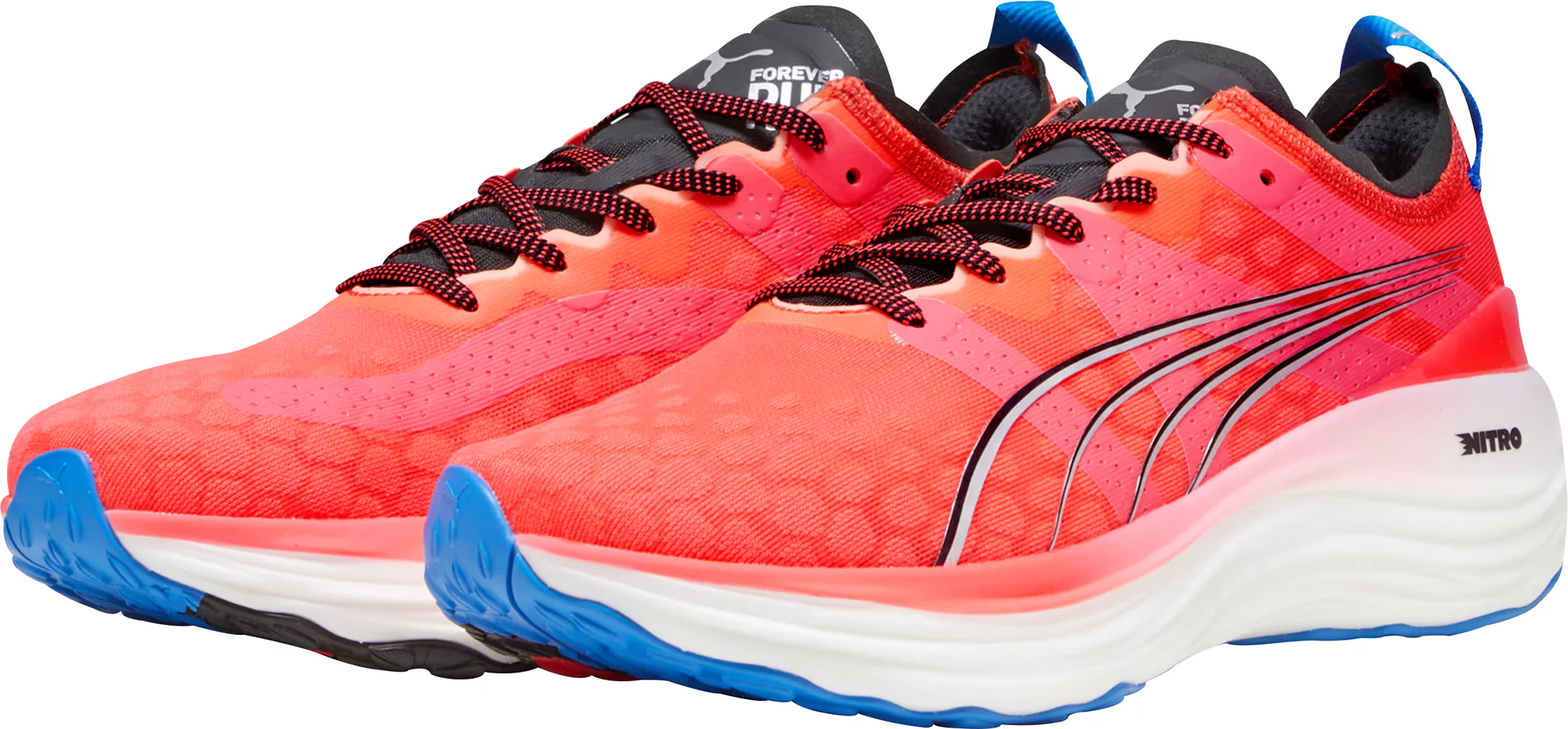 Puma ForeverRun Nitro Mens Running Shoes - Red - Image 5