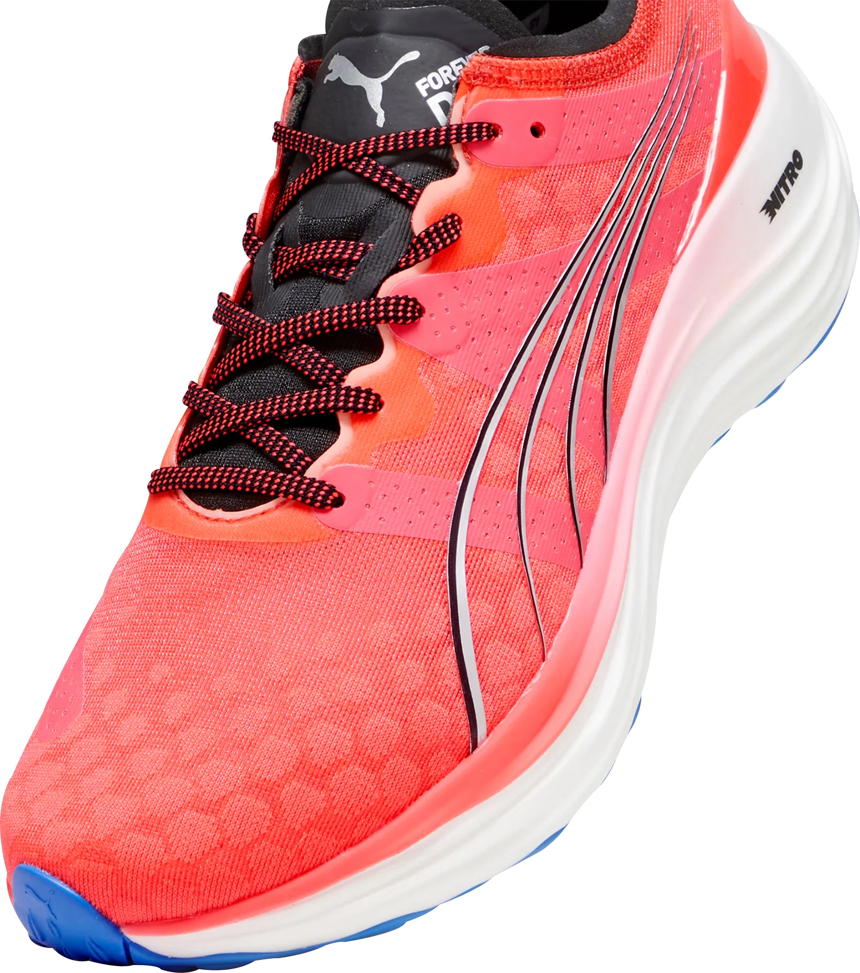 Puma ForeverRun Nitro Mens Running Shoes - Red - Image 7