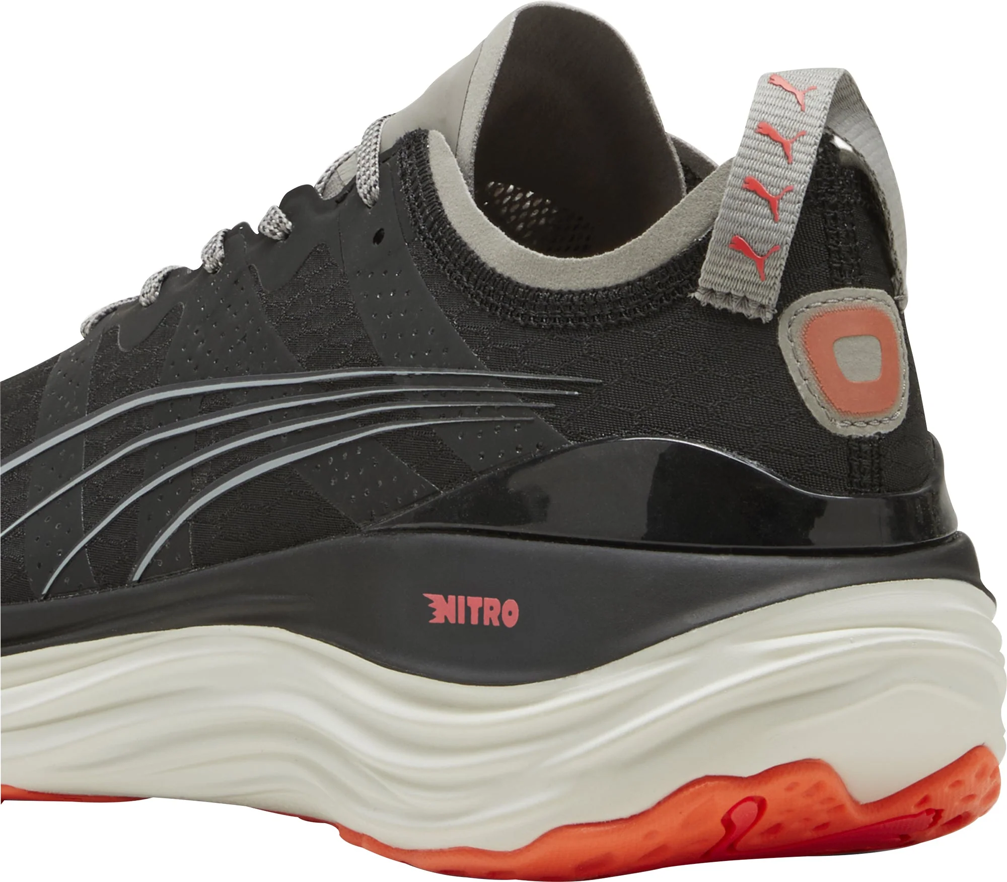 Puma ForeverRun Nitro WTR Mens Running Shoes - Black - Image 6