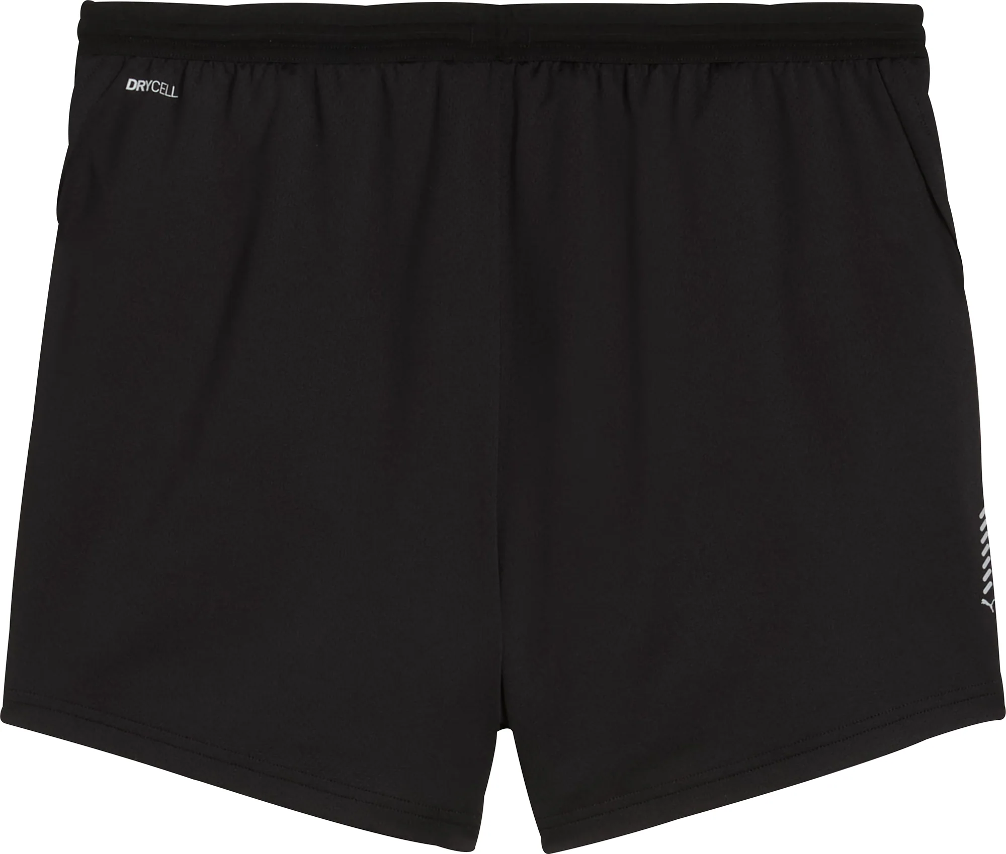 Puma Knit 3 Inch Mens Split Running Shorts - Black - Image 4