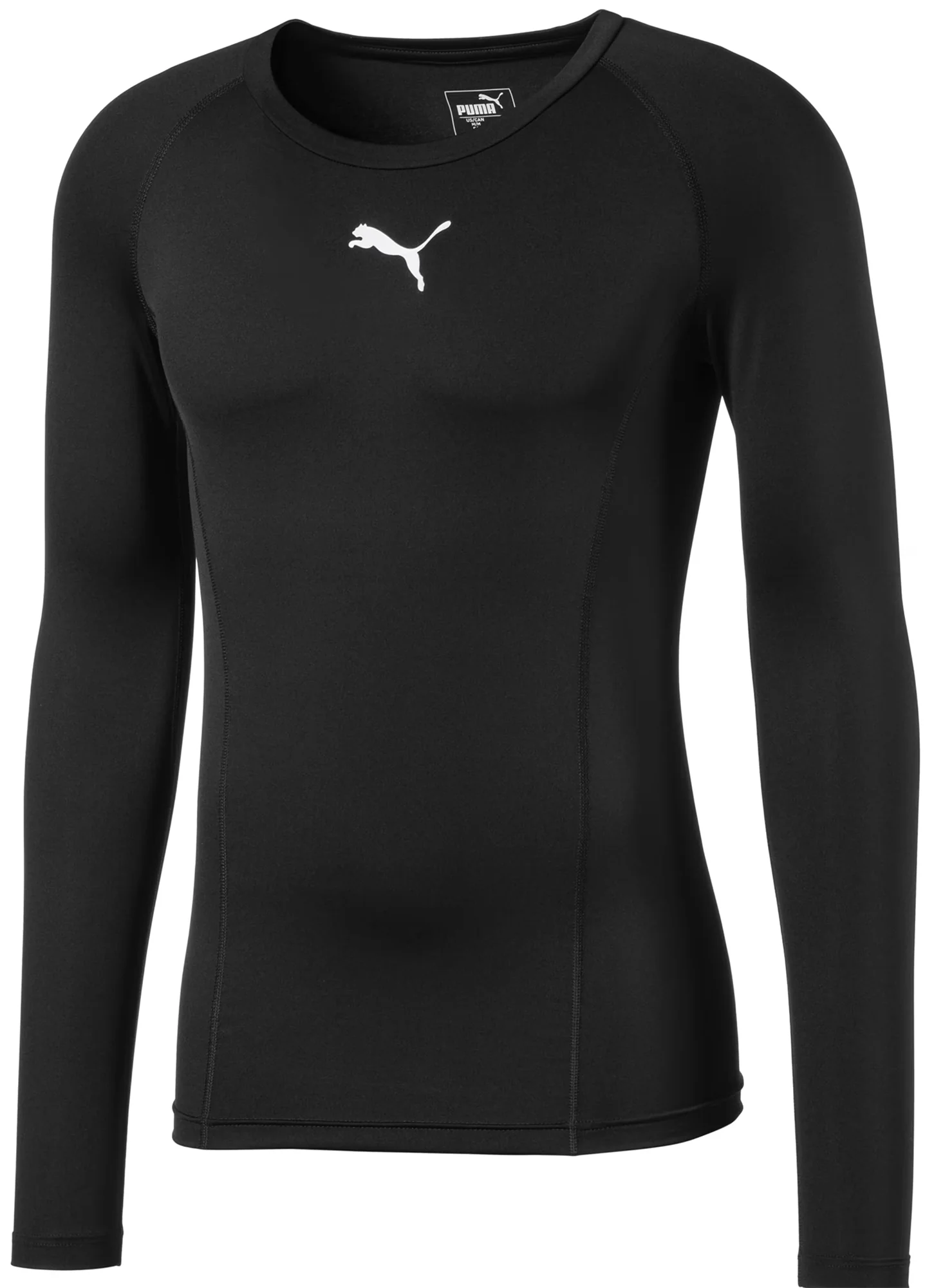 Puma Liga Baselayer Long Sleeve Mens Training Top - Black - Image 4