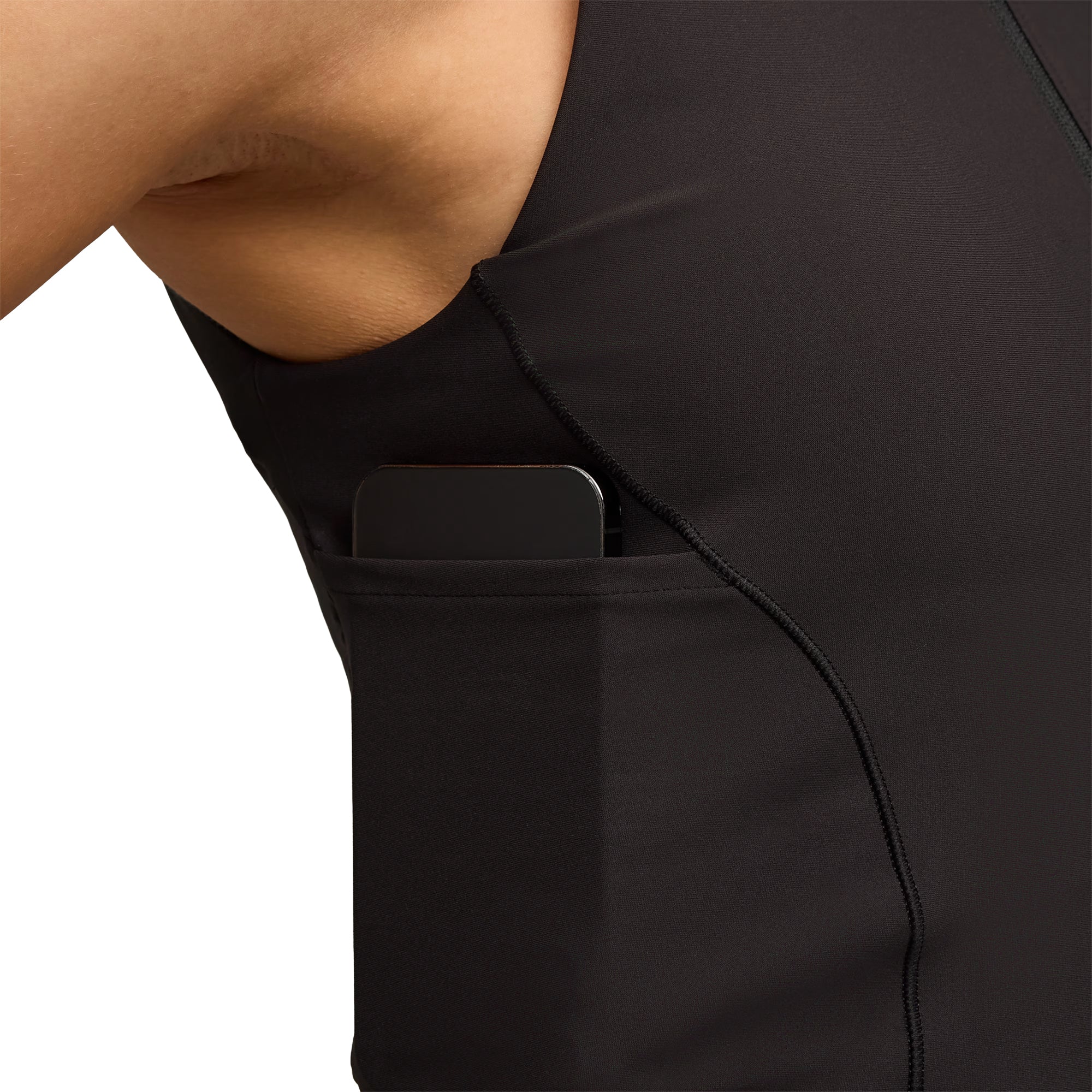 Puma LightStride Womens Running Crop Top - Black - Image 3