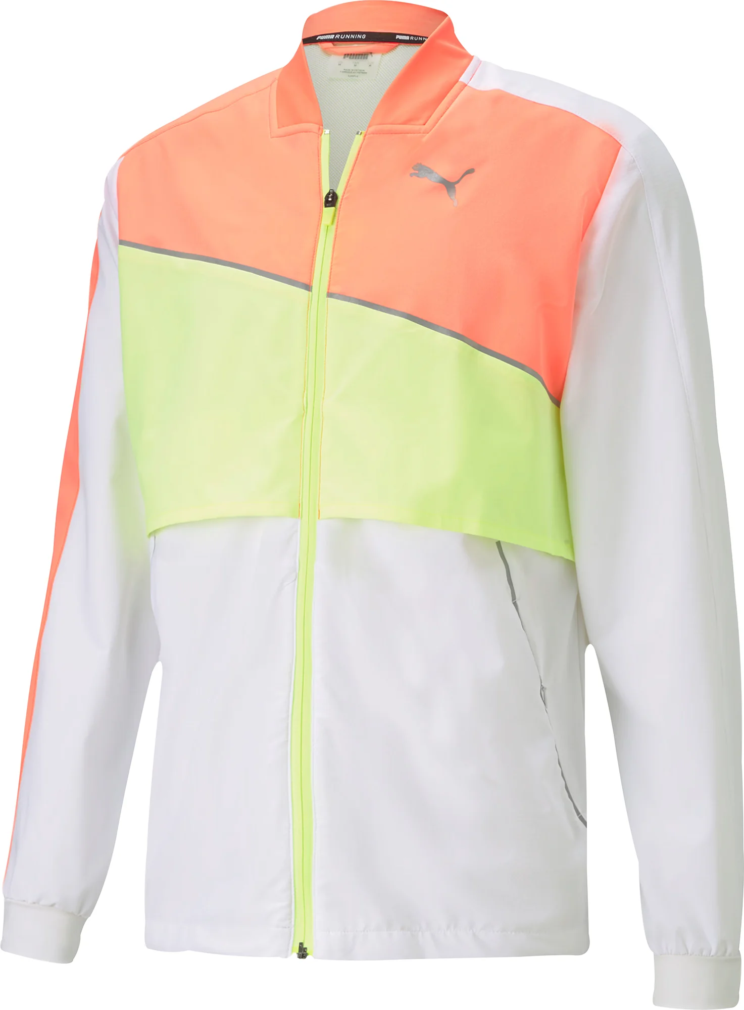 Puma Lite Woven Ultra Mens Running Jacket - White - Image 3