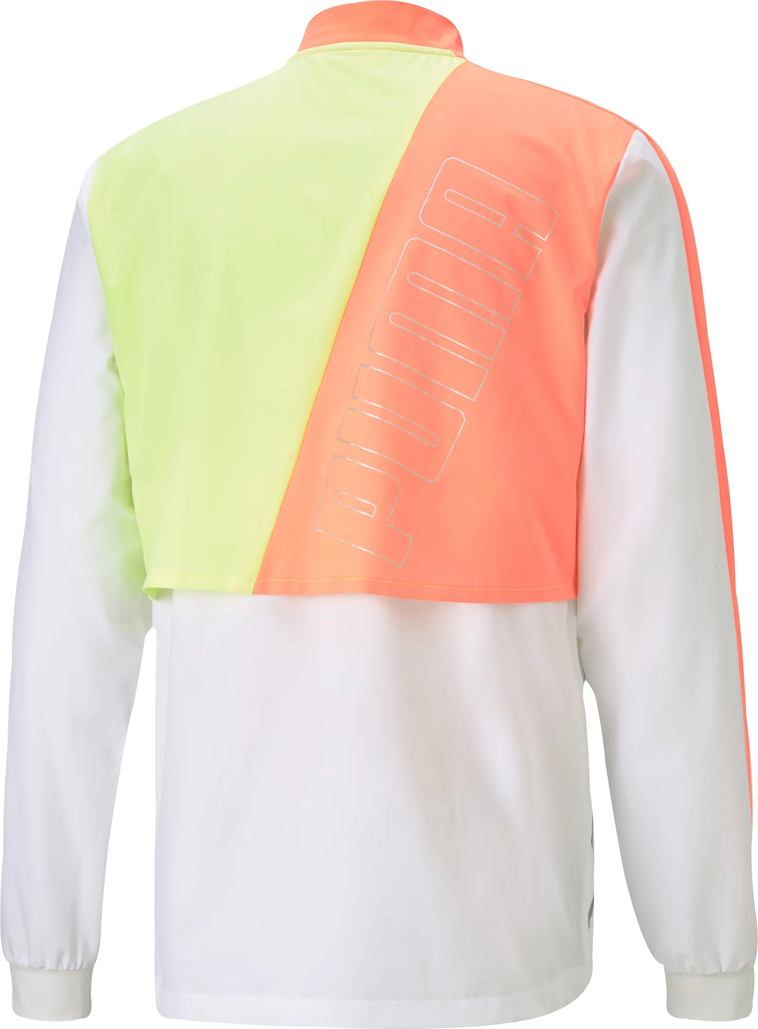 Puma Lite Woven Ultra Mens Running Jacket - White - Image 4