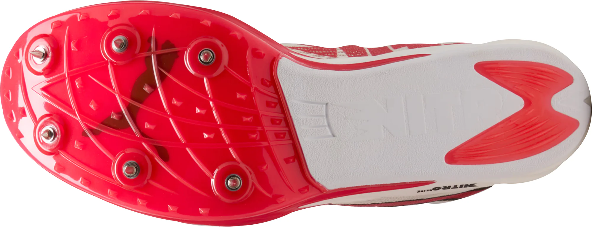 Puma Long Distance Nitro Elite 3 Running Spikes - White - Image 2