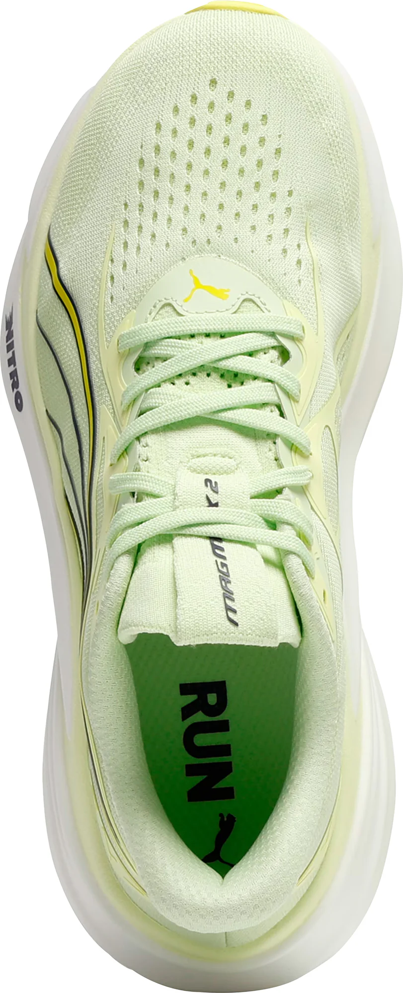 Puma MagMax Nitro 2 Mens Running Shoes - Green - Image 4