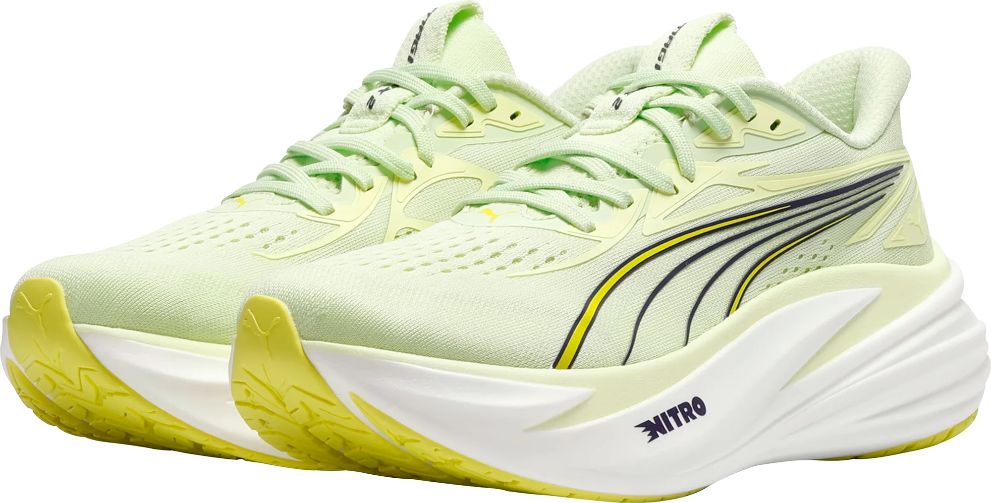 Puma MagMax Nitro 2 Mens Running Shoes - Green - Image 5