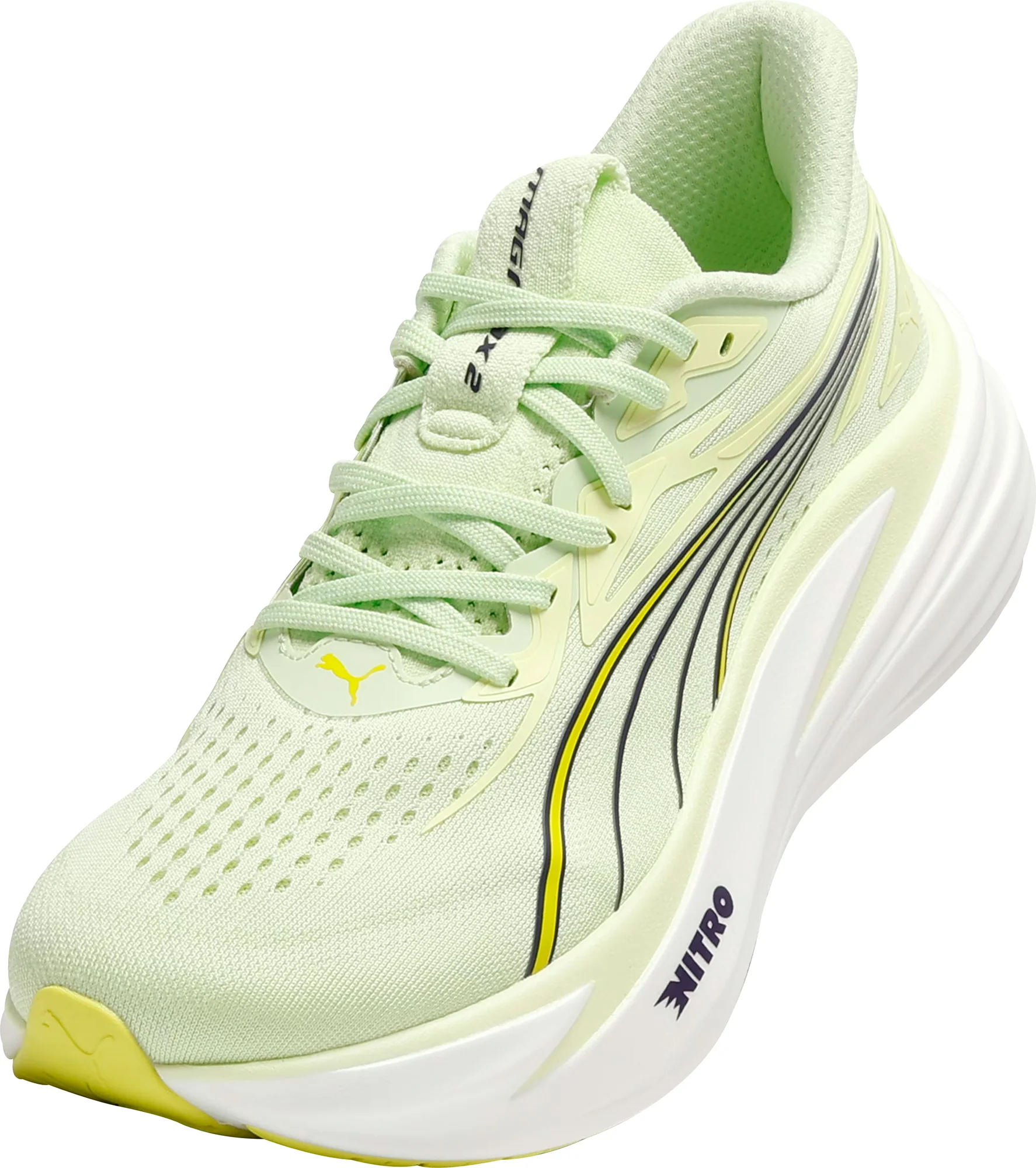 Puma MagMax Nitro 2 Mens Running Shoes - Green - Image 7