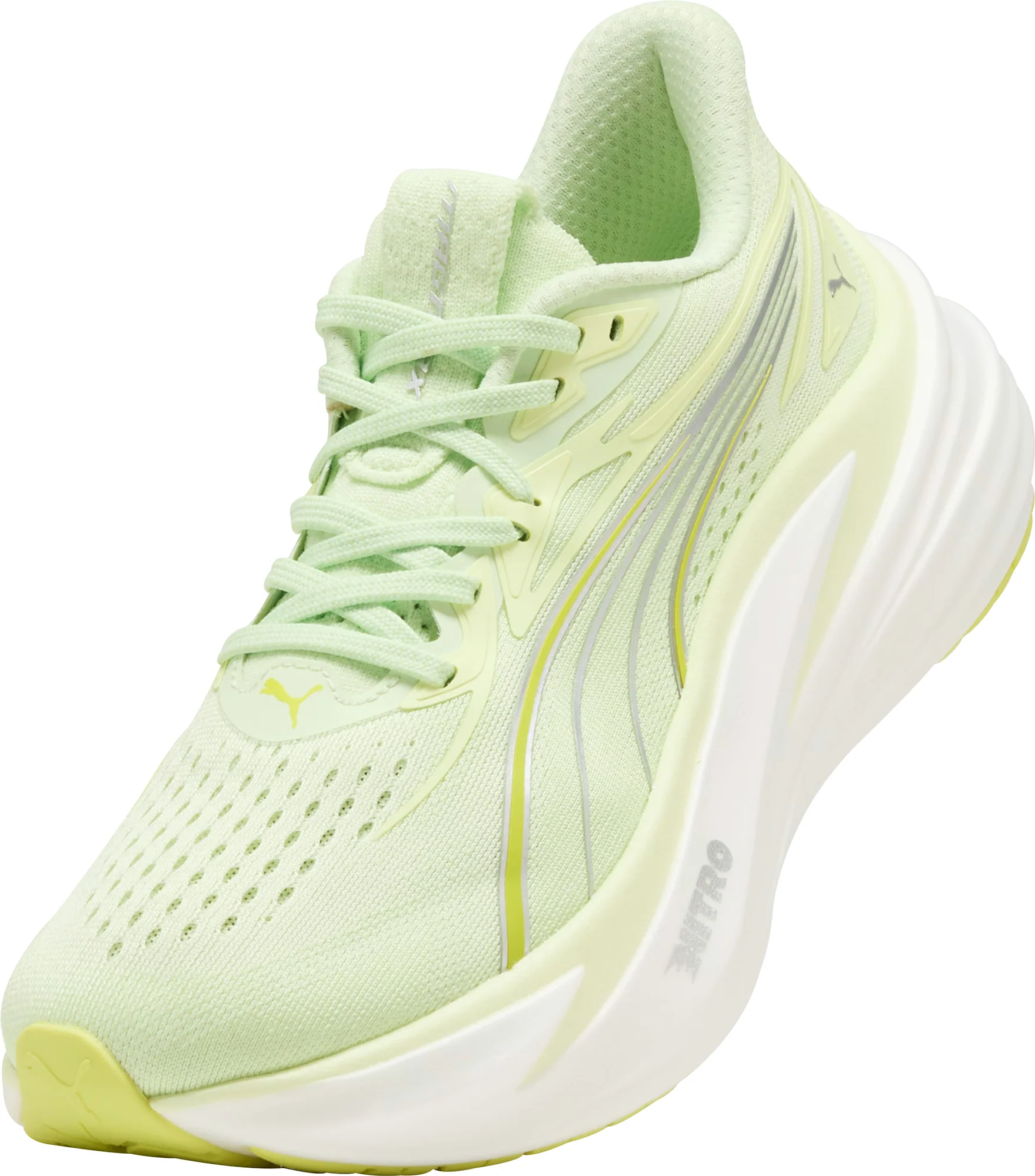 Puma MagMax Nitro 2 Womens Running Shoes - Green - Image 7