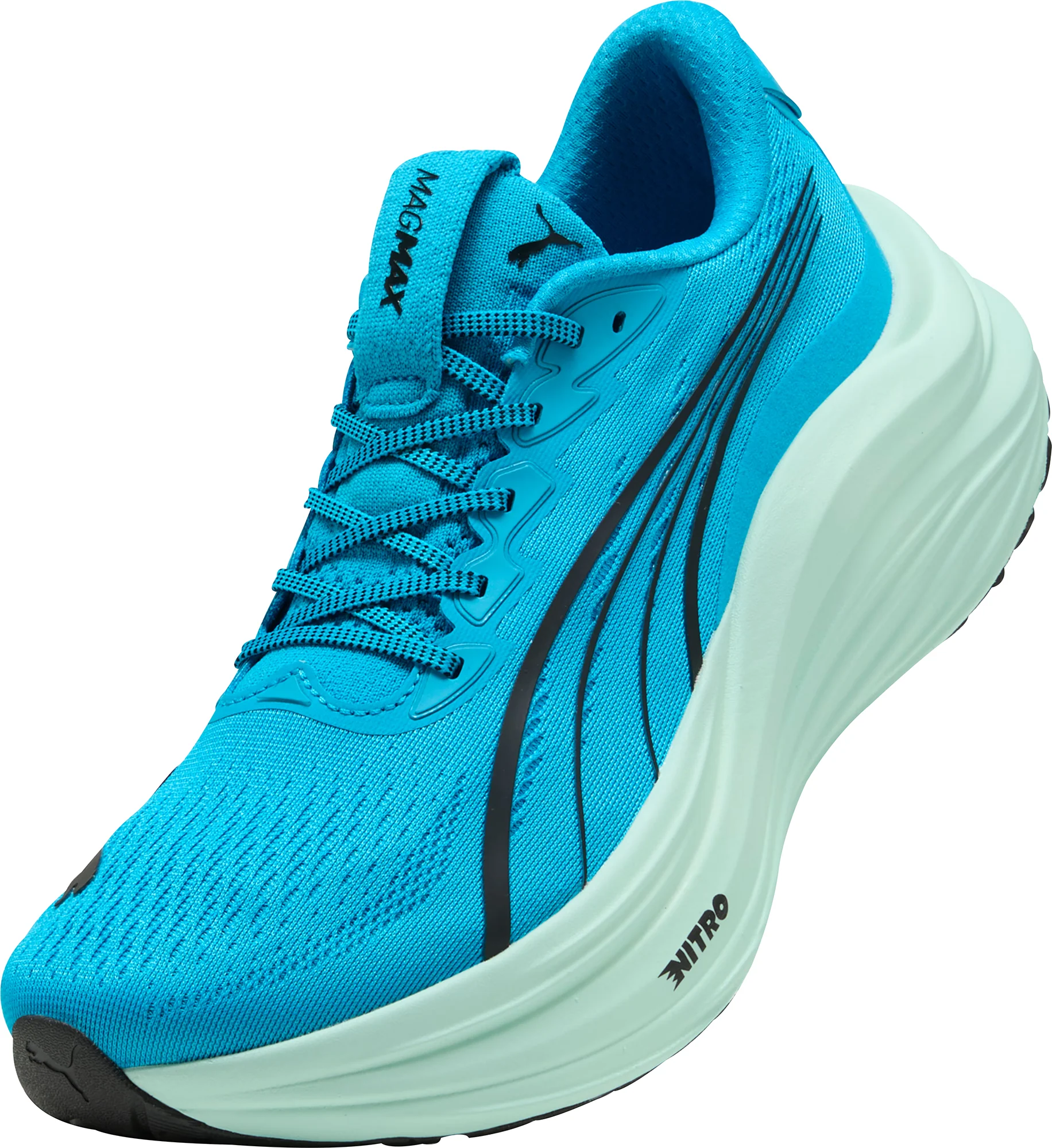 Puma MagMax Nitro Mens Running Shoes - Blue - Image 7