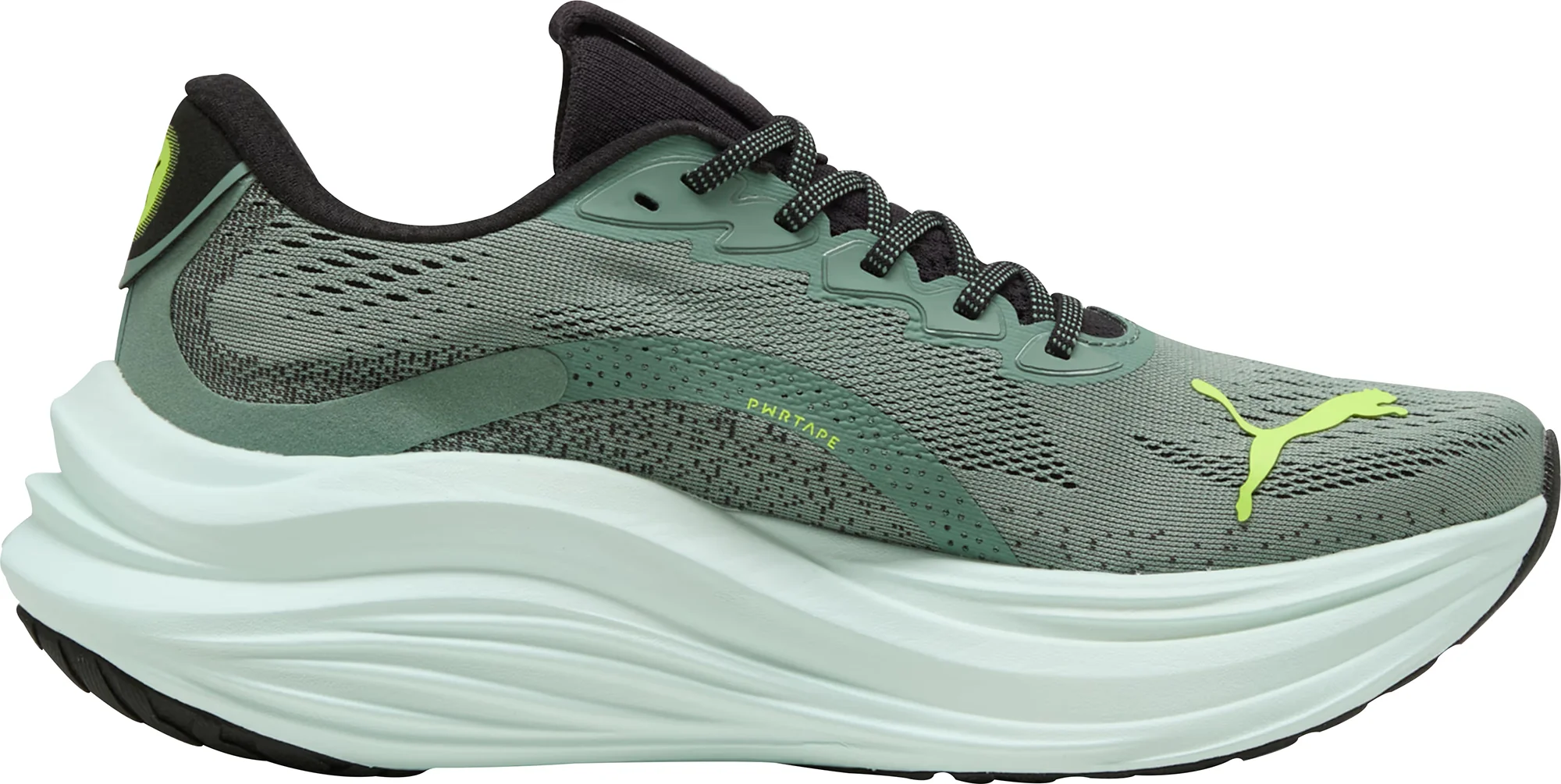 Puma MagMax Nitro Mens Running Shoes - Green - Image 3