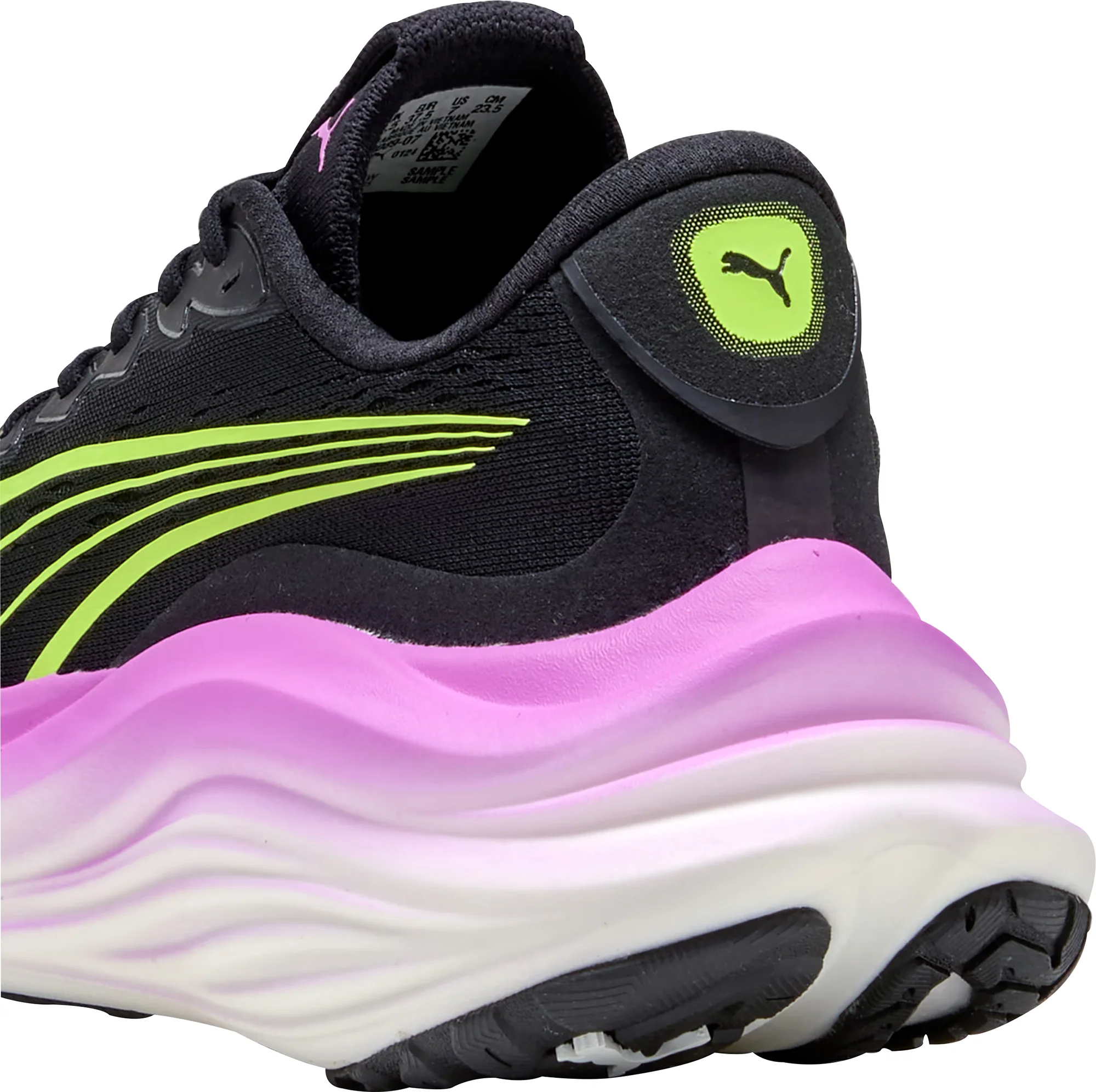 Puma MagMax Nitro Womens Running Shoes - Black - Image 6
