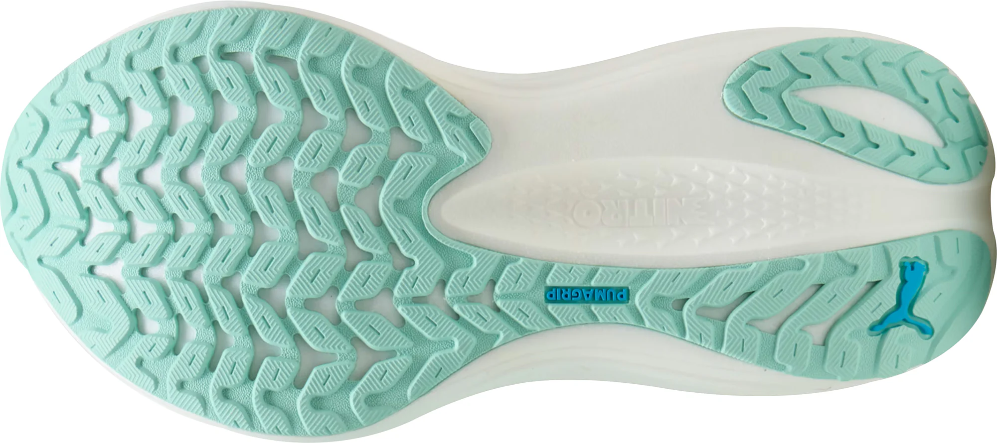 Puma MagMax Nitro Womens Running Shoes - Green - Image 2