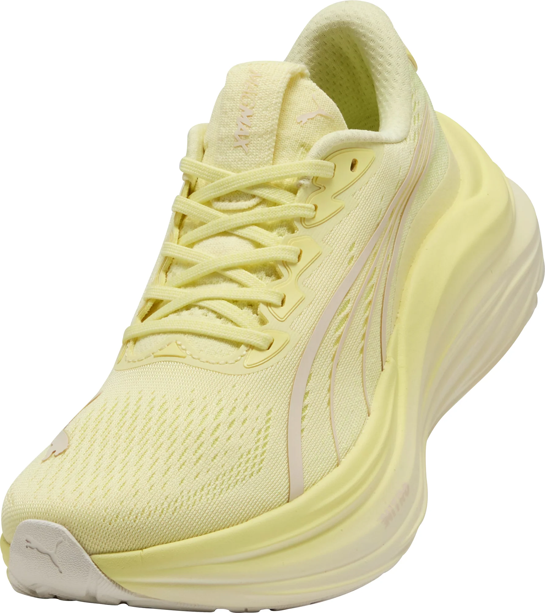 Puma MagMax Nitro Womens Running Shoes - Yellow - Image 7