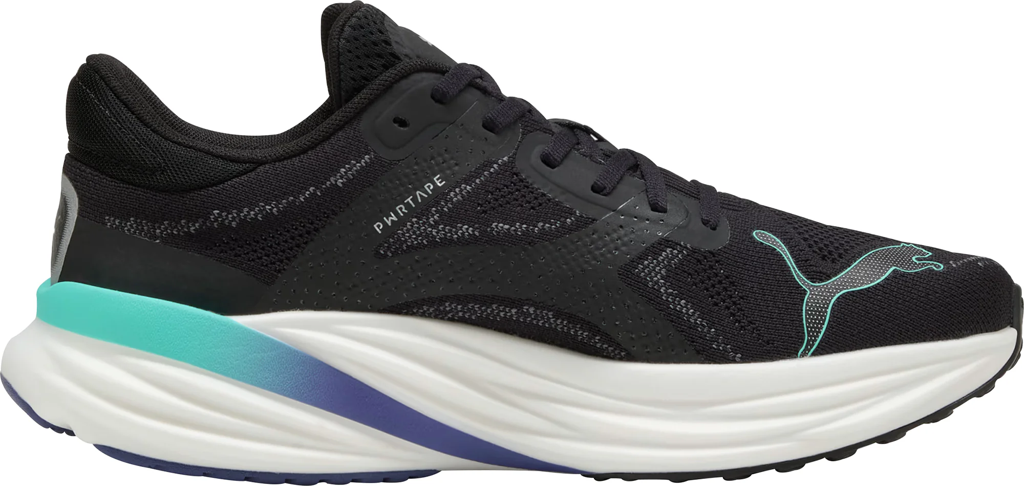 Puma Magnify Nitro 2 Mens Running Shoes - Black - Image 3