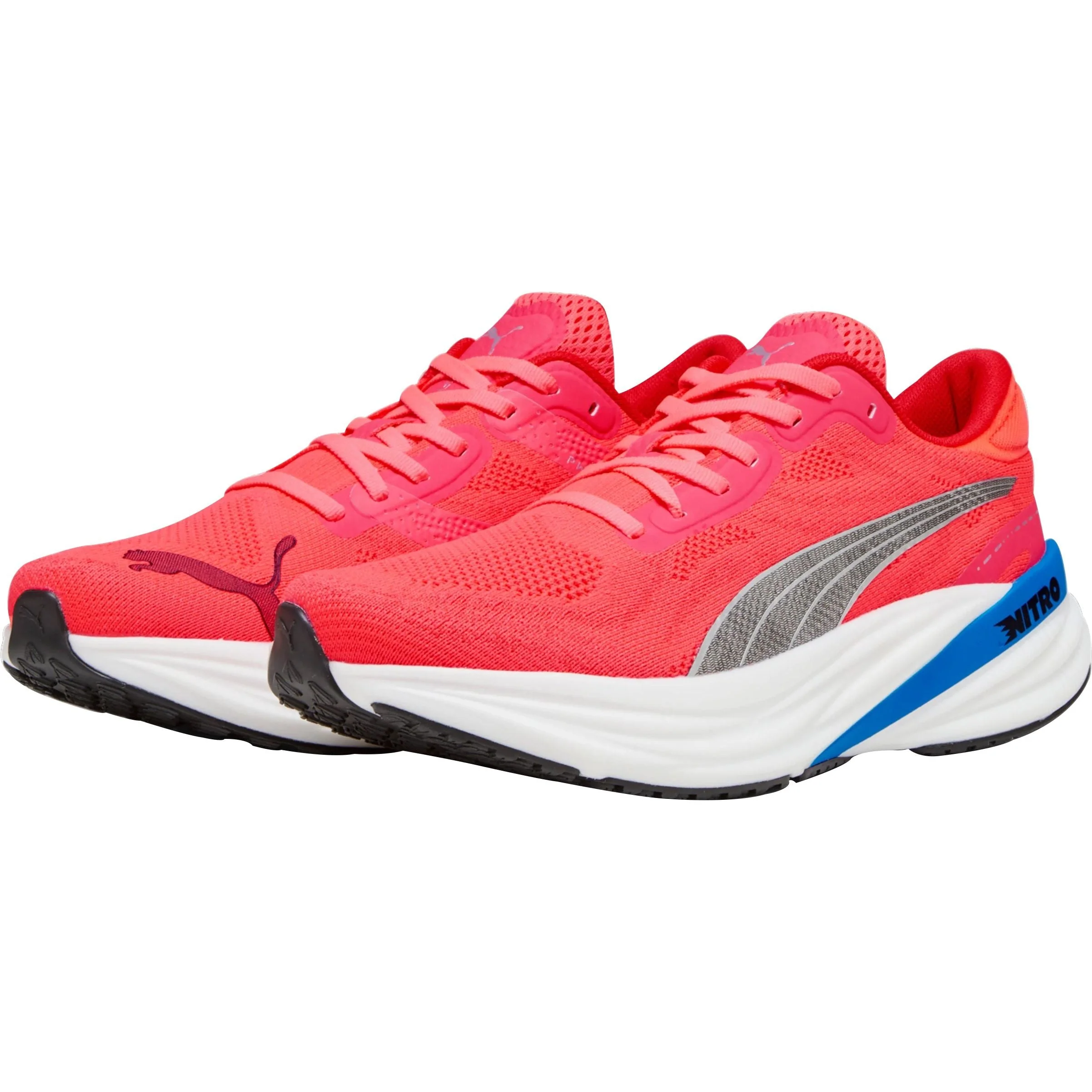 Puma Magnify Nitro 2 Mens Running Shoes - Red - Image 5