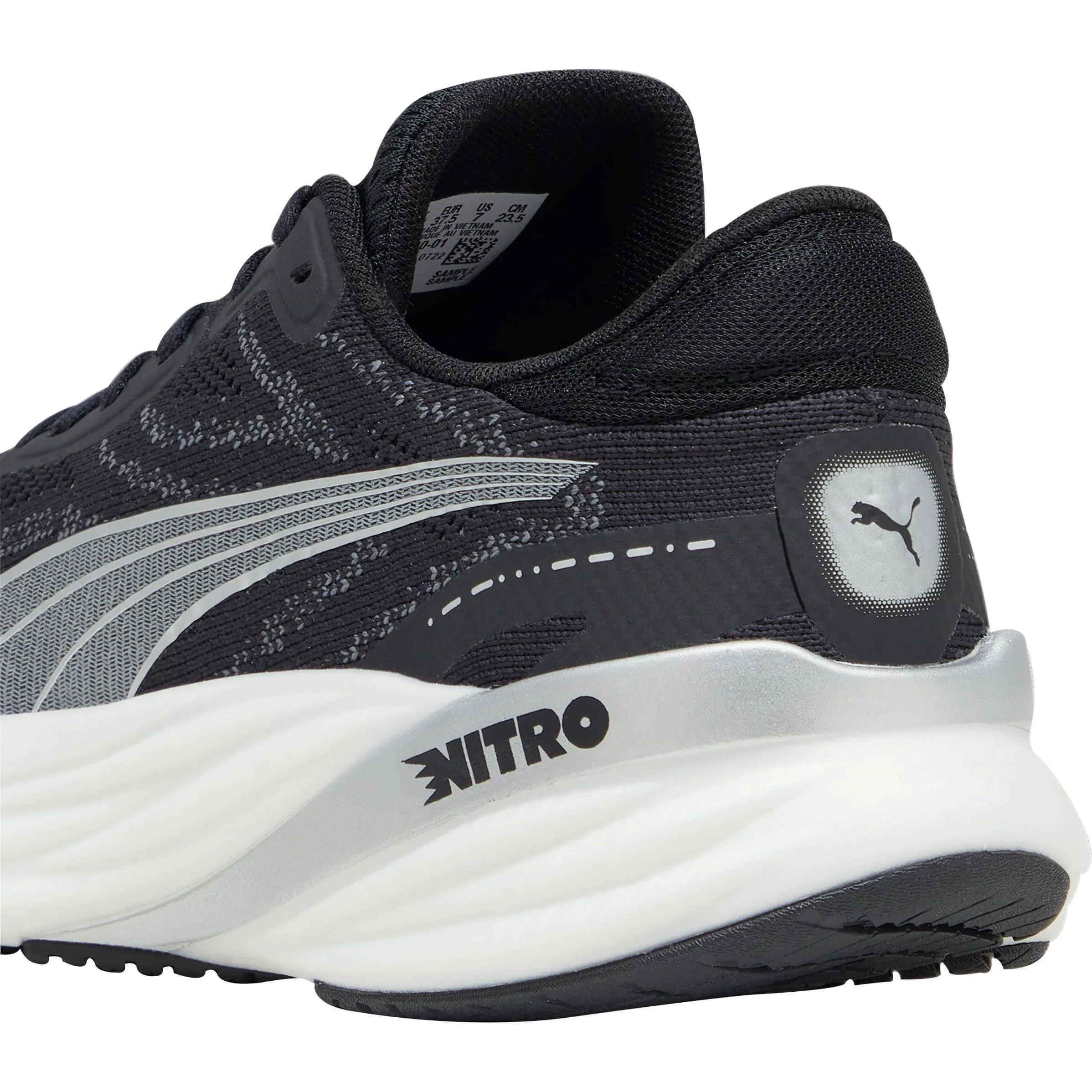 Puma Magnify Nitro 2 Womens Running Shoes - Black - Image 7
