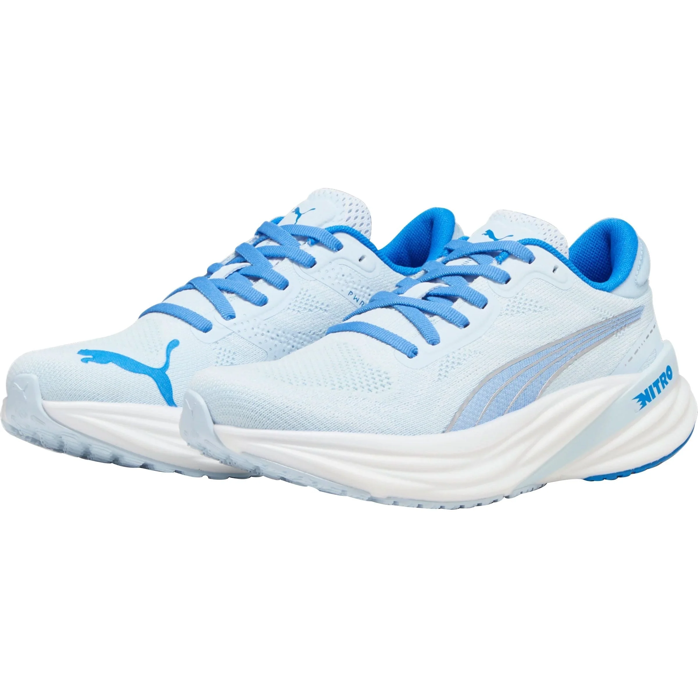 Puma Magnify Nitro 2 Womens Running Shoes - Blue - Image 5