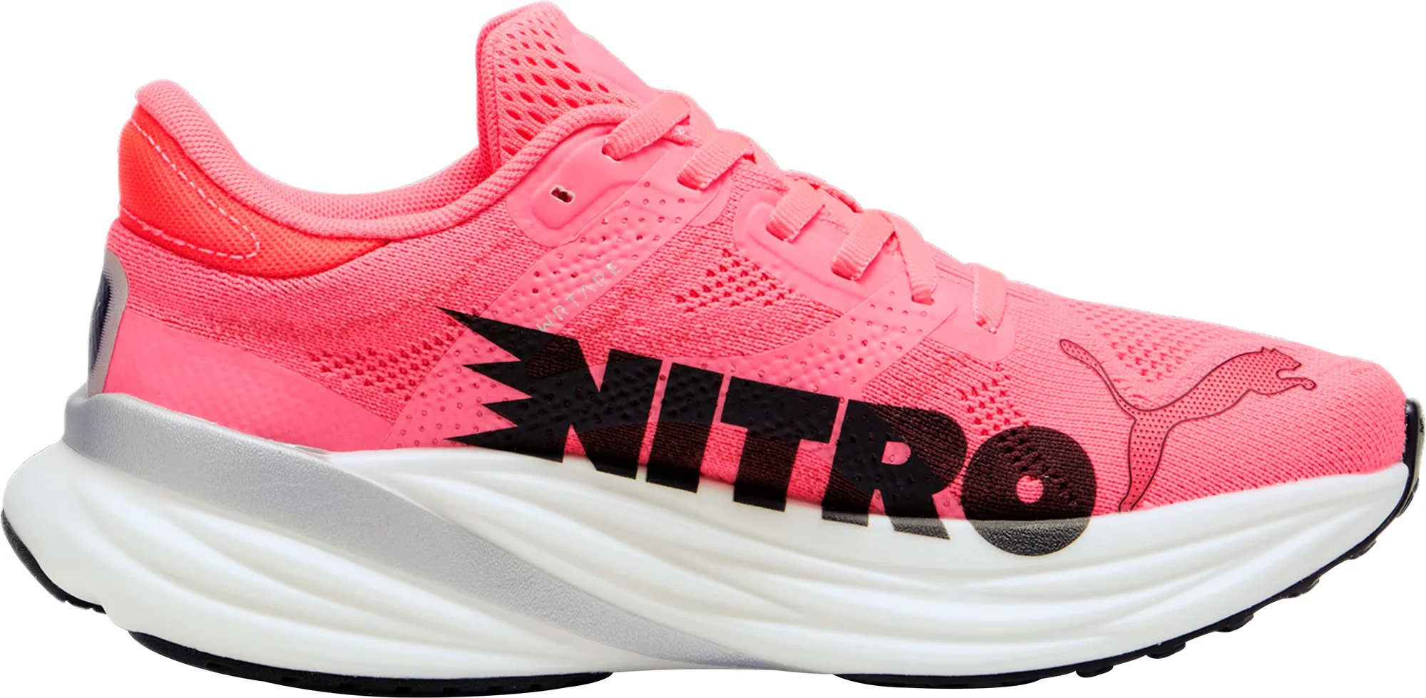 Puma Magnify Nitro 2 Womens Running Shoes - Pink - Image 3