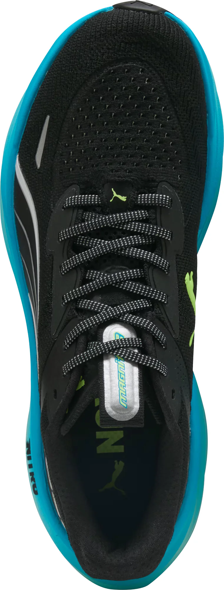 Puma Magnify Nitro 3 Mens Running Shoes - Black - Image 4