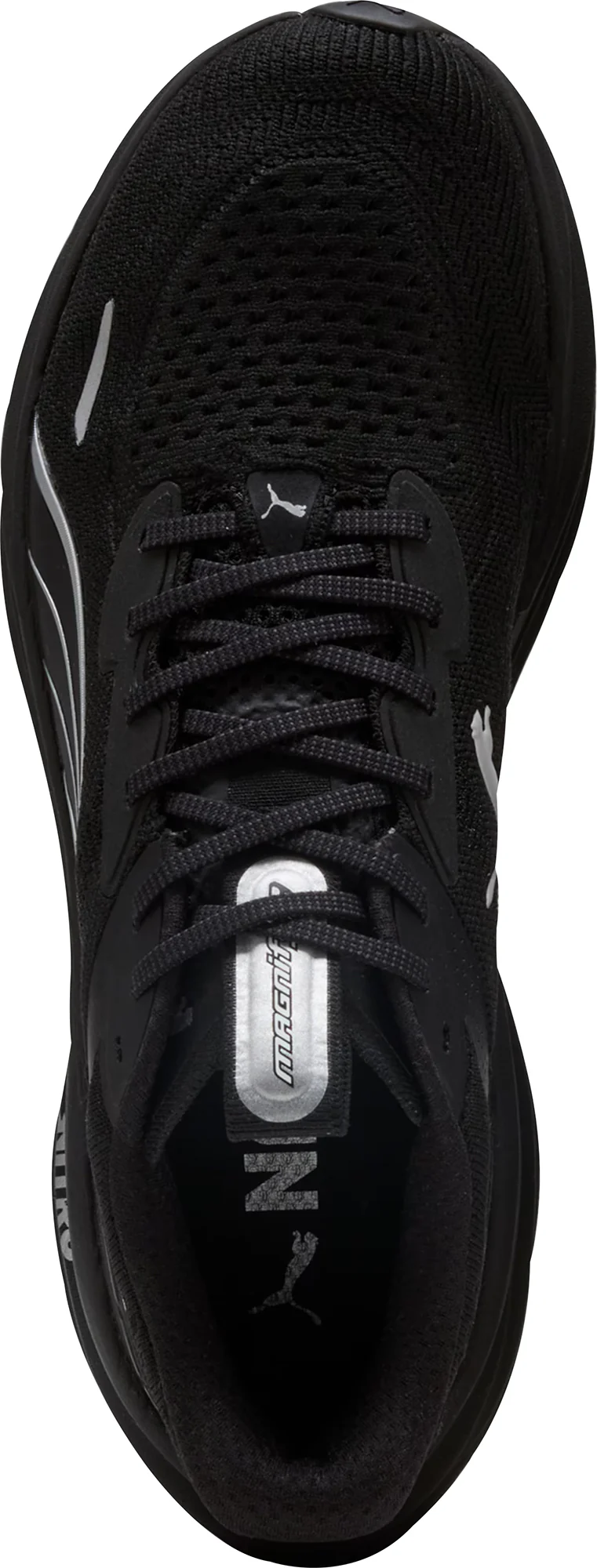 Puma Magnify Nitro 3 Mens Running Shoes - Black - Image 4