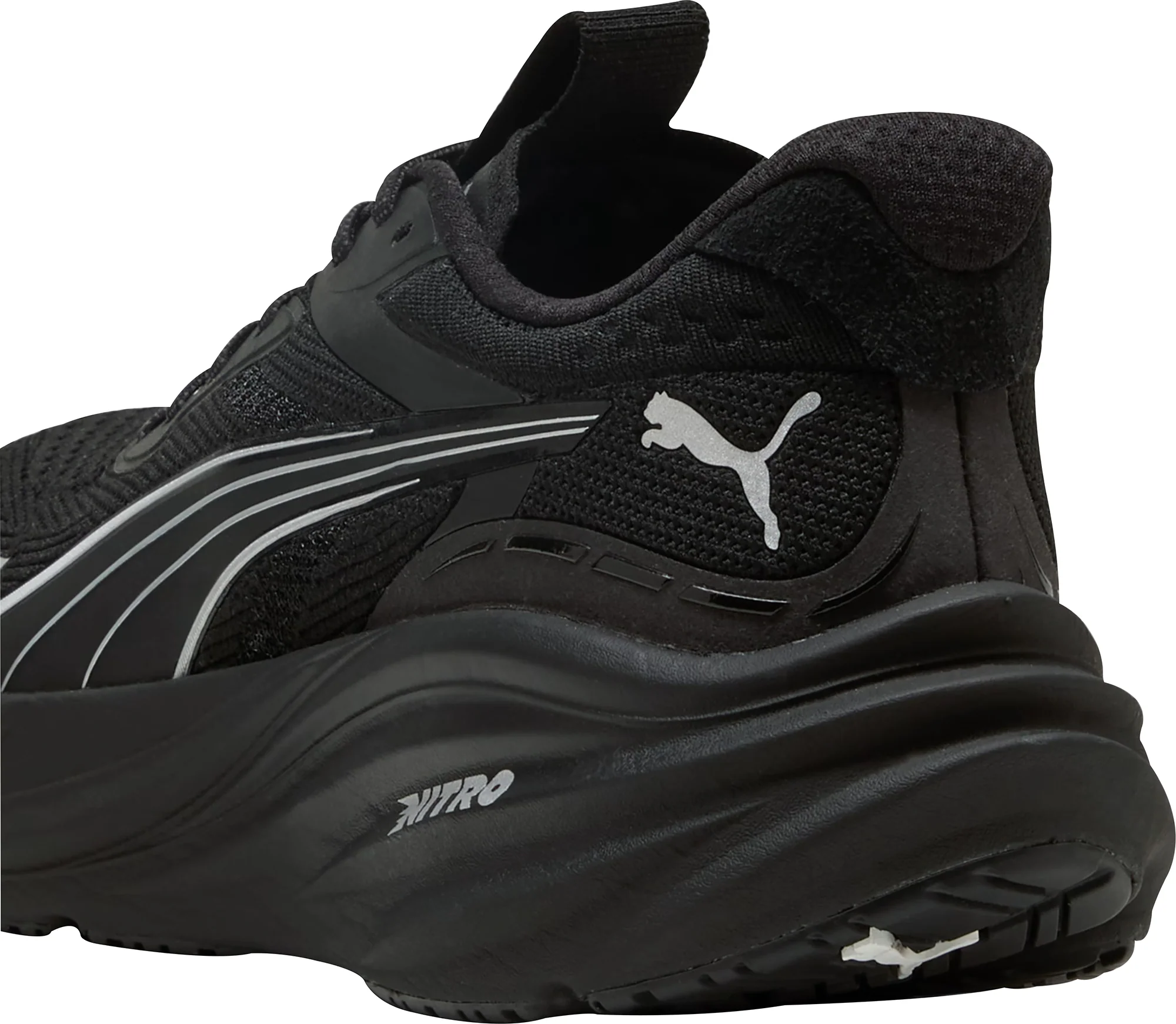 Puma Magnify Nitro 3 Mens Running Shoes - Black - Image 6