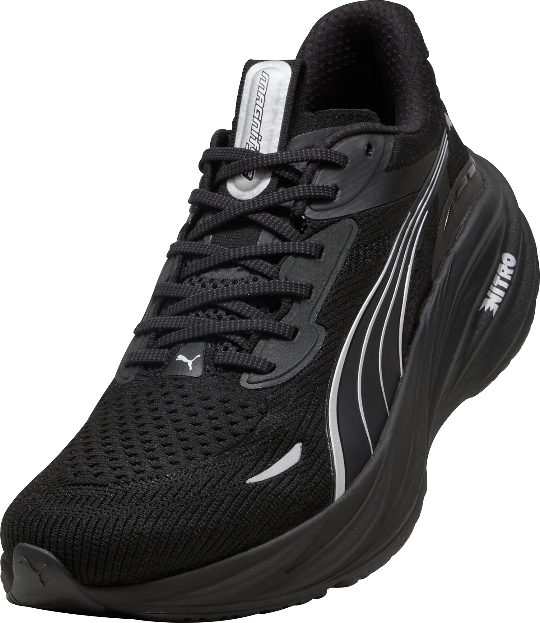 Puma Magnify Nitro 3 Mens Running Shoes - Black - Image 7