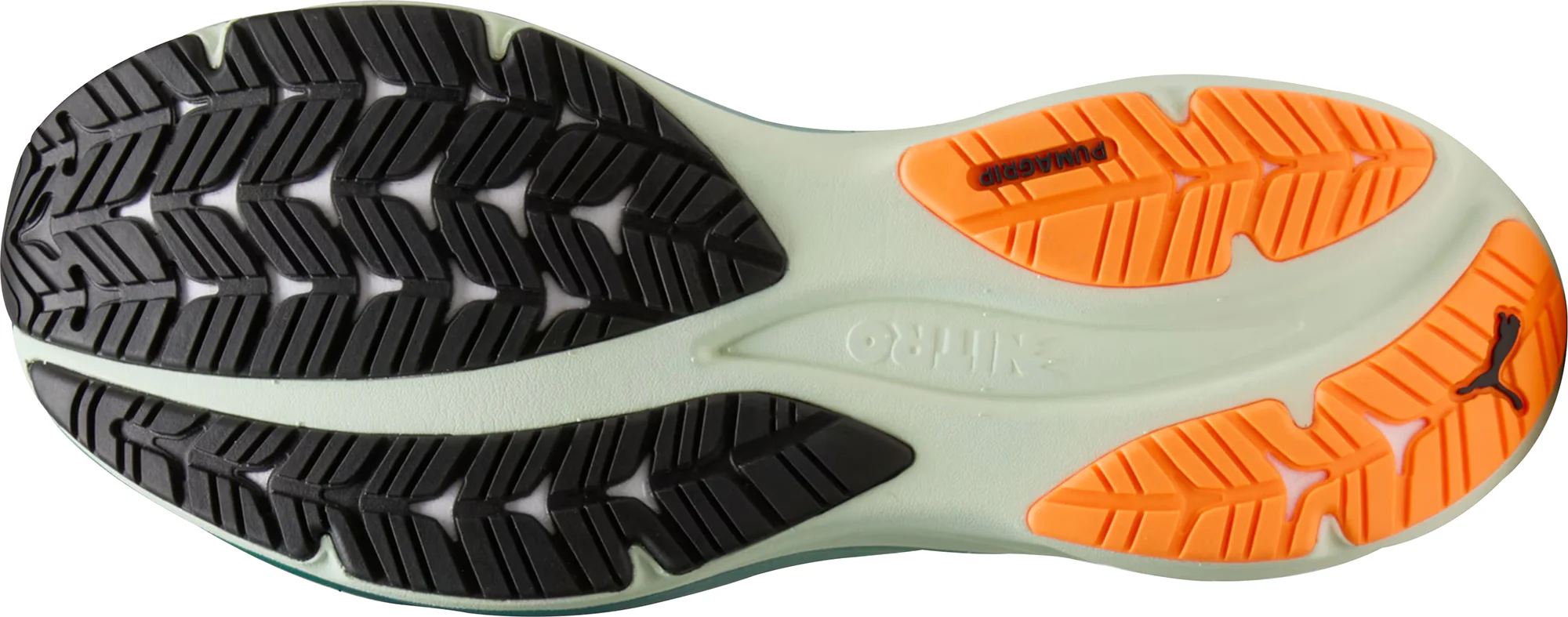 Puma Magnify Nitro 3 Mens Running Shoes - Green - Image 2