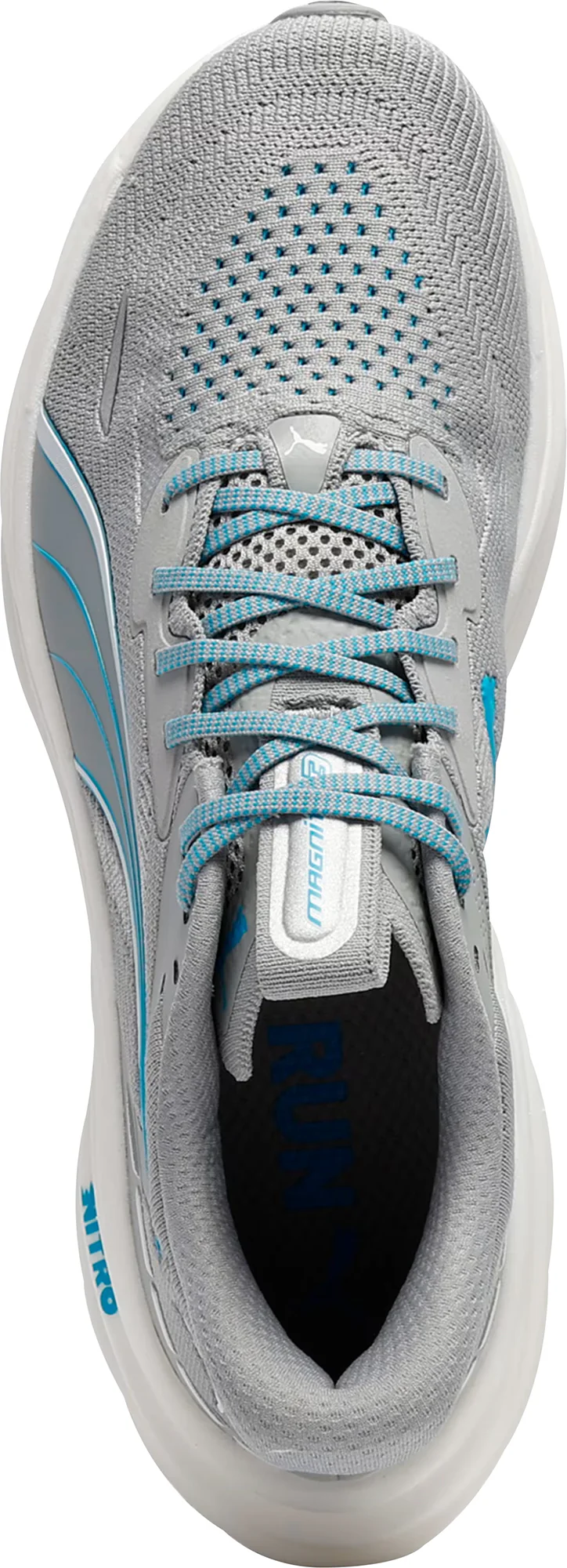 Puma Magnify Nitro 3 Mens Running Shoes - Grey - Image 4
