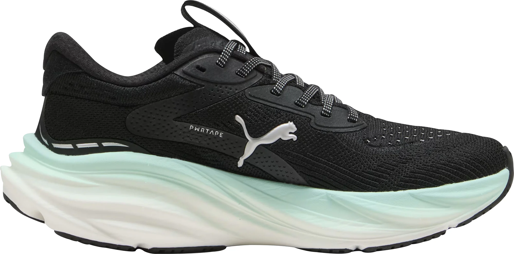 Puma Magnify Nitro 3 Womens Running Shoes - Black - Image 3
