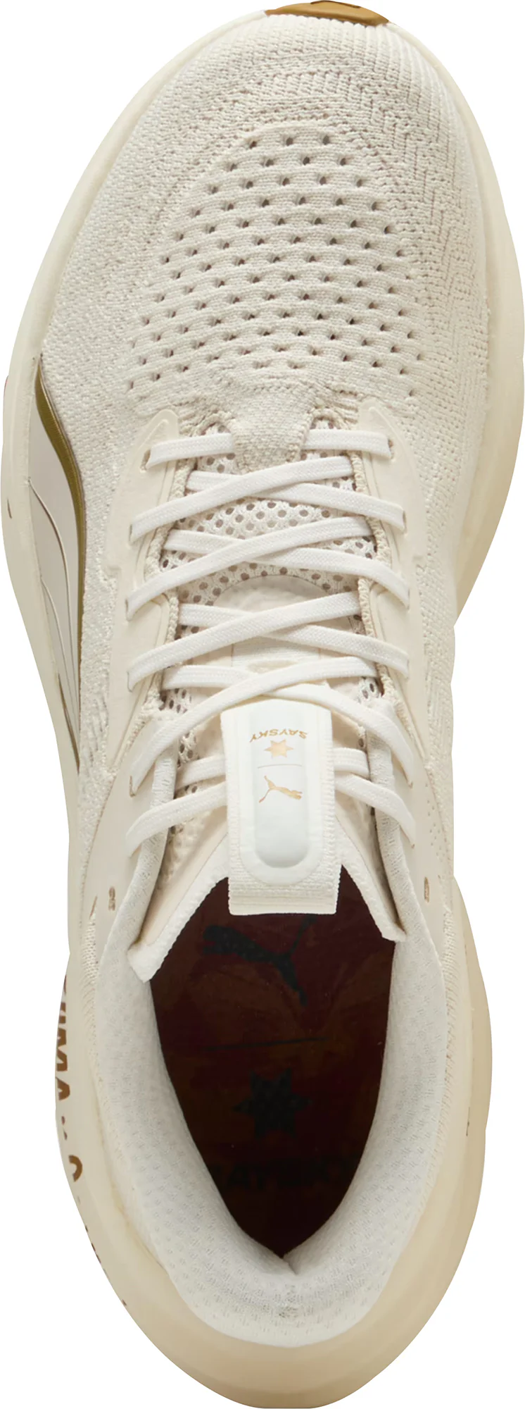 Puma Magnify Nitro 3 X SAYSKY Mens Running Shoes - Cream - Image 4