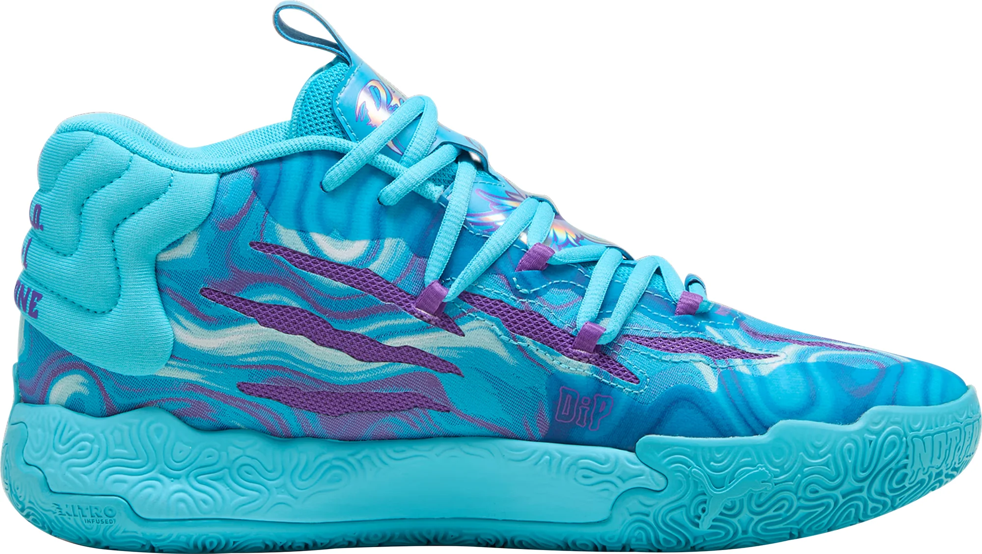 Puma MB.03 CLT Mens Basketball Shoes - Blue - Image 3