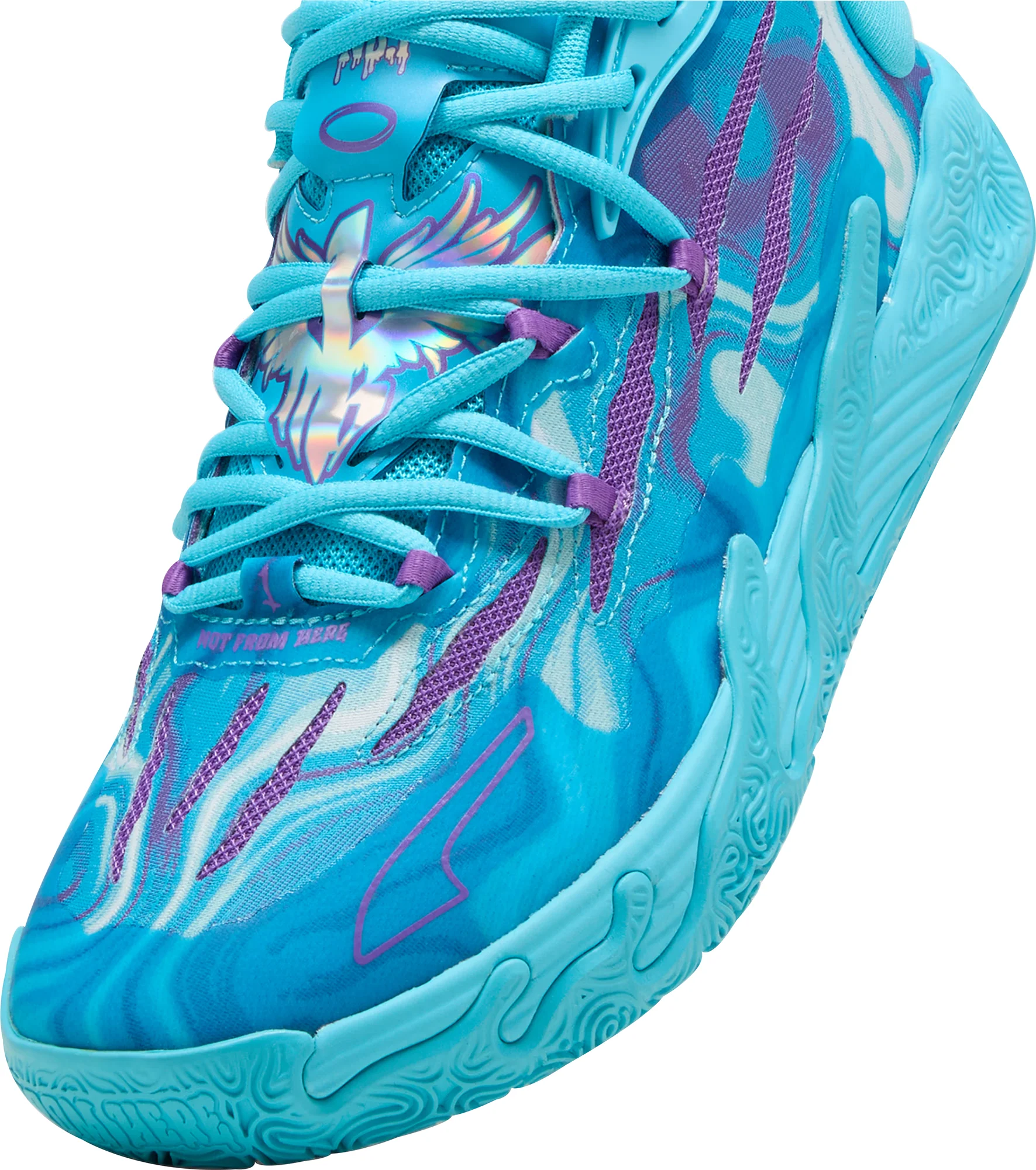 Puma MB.03 CLT Mens Basketball Shoes - Blue - Image 7