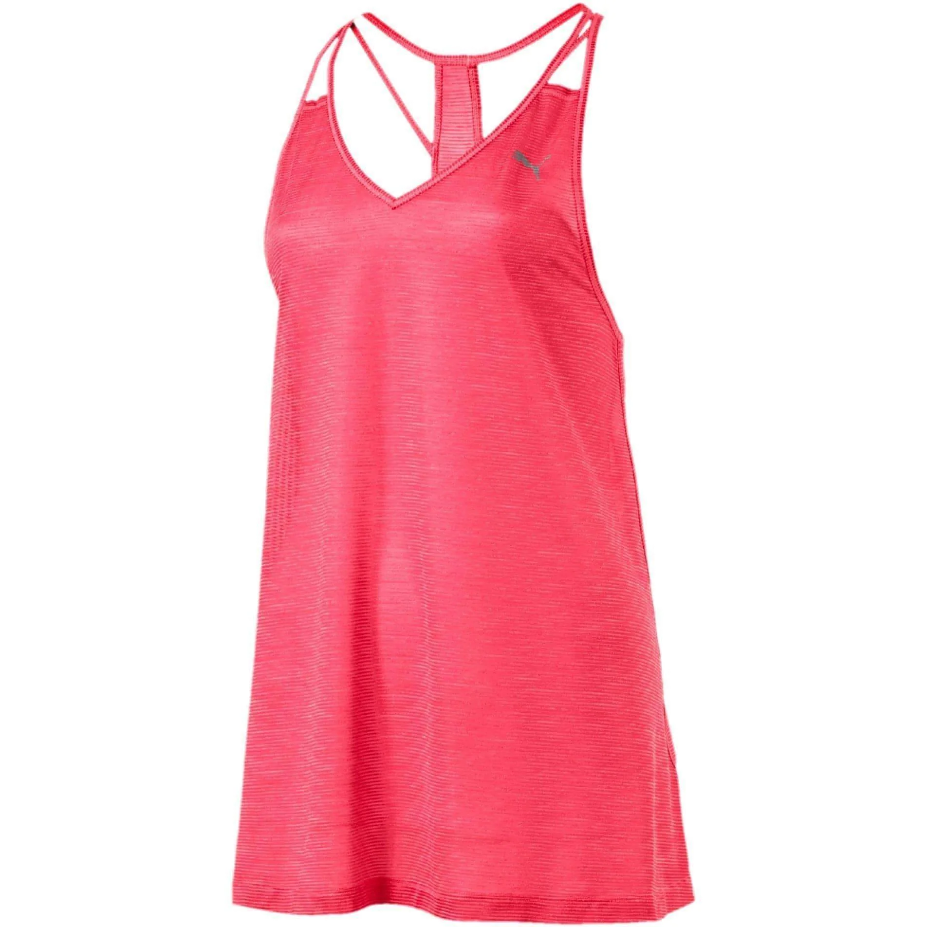 Puma Mesh It Up Womens Training Layer Vest Tank Top - Pink - Image 2