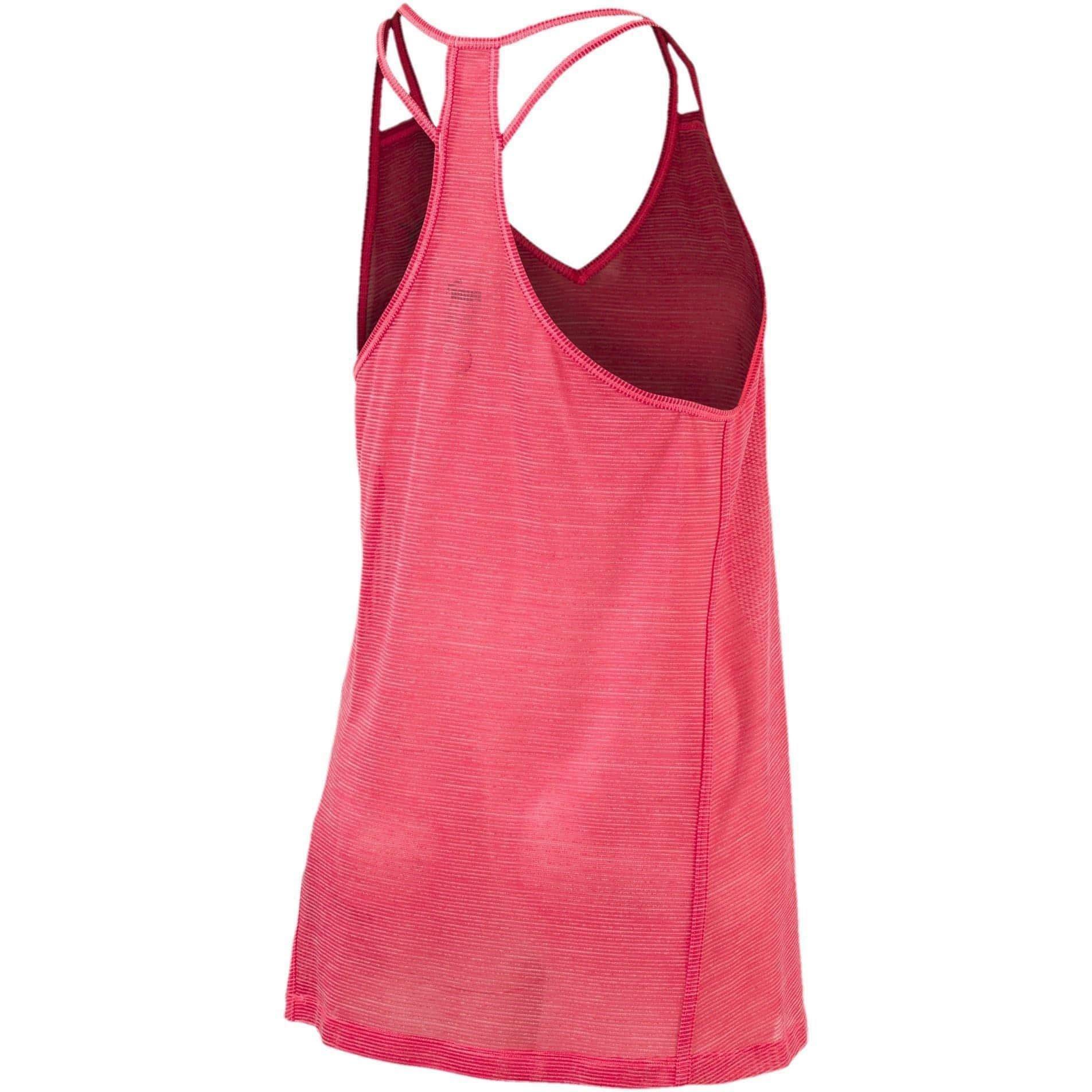 Puma Mesh It Up Womens Training Layer Vest Tank Top - Pink - Image 3