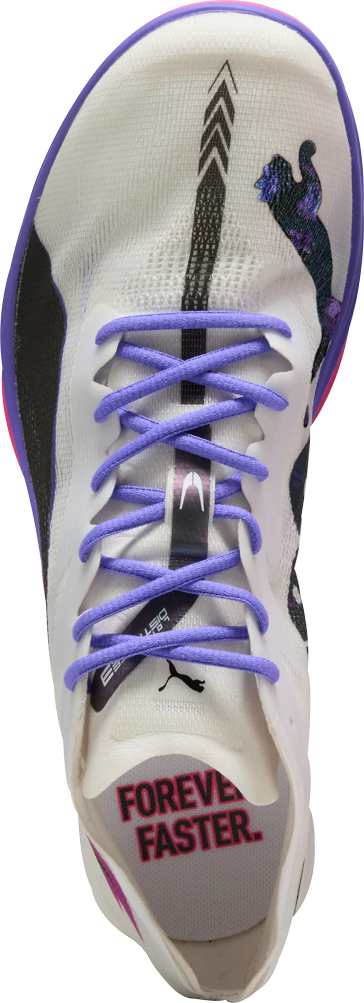 Puma Nitro Elite 3 Long Distance Running Spikes - White - Image 4