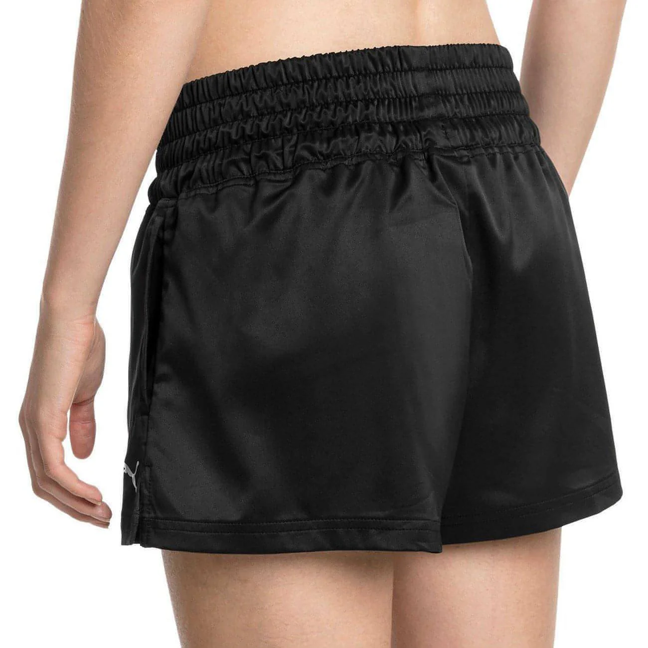 Puma On The Brink Womens Training Shorts - Black - Image 2