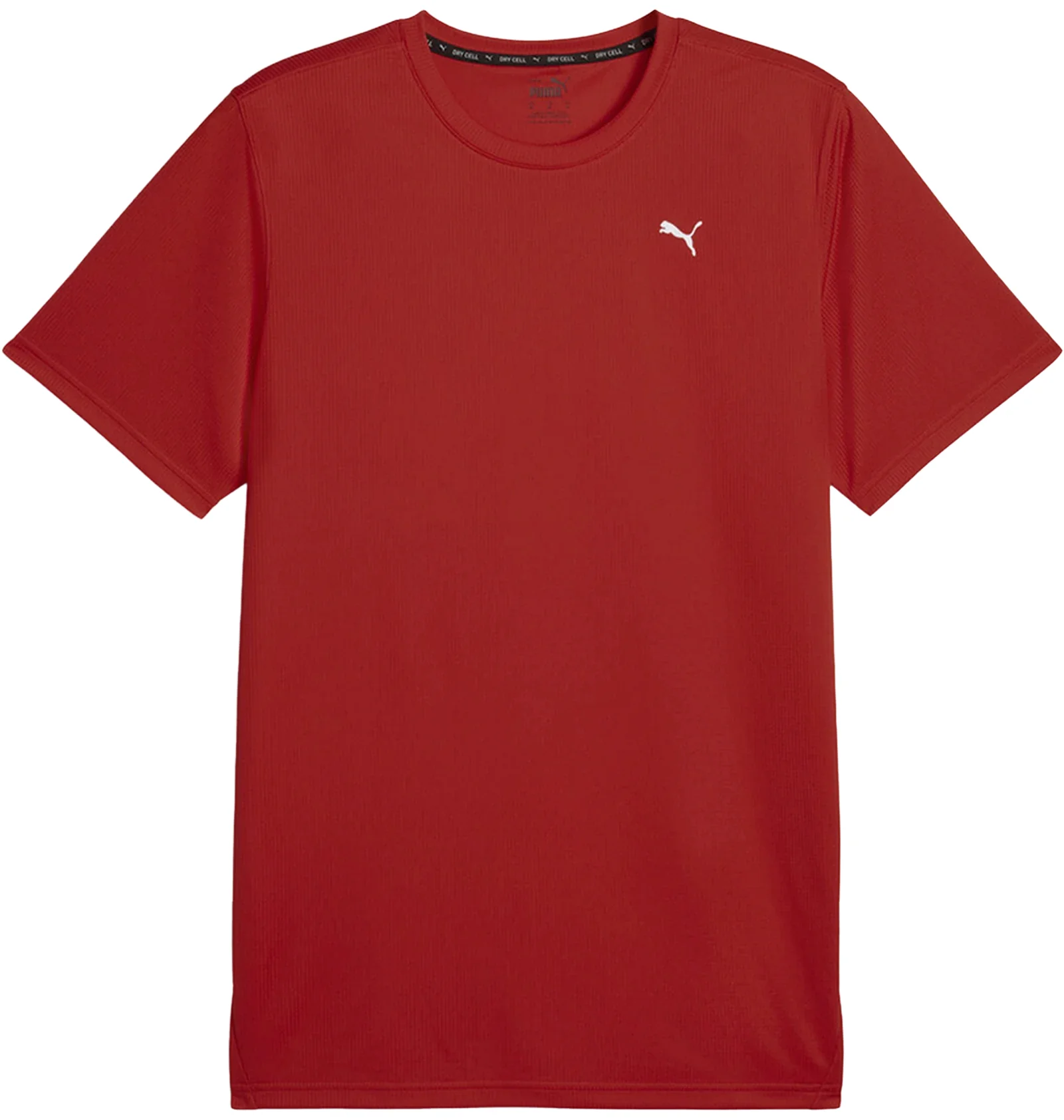 Puma Performance Short Sleeve Mens Training Top - Red - Image 3