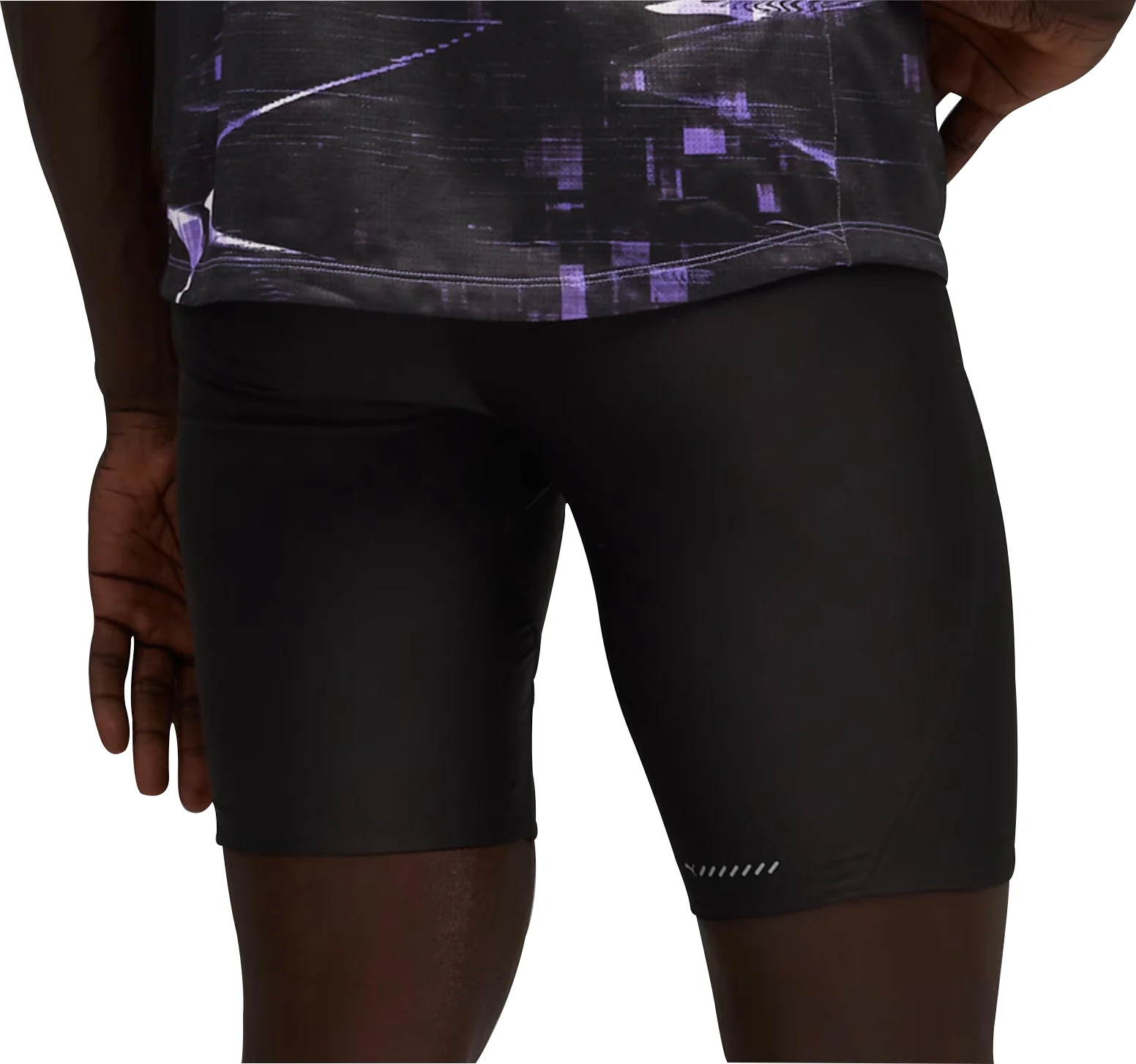 Puma Raceday Ultraform 9 Inch Mens Short Running Tights - Black - Image 2
