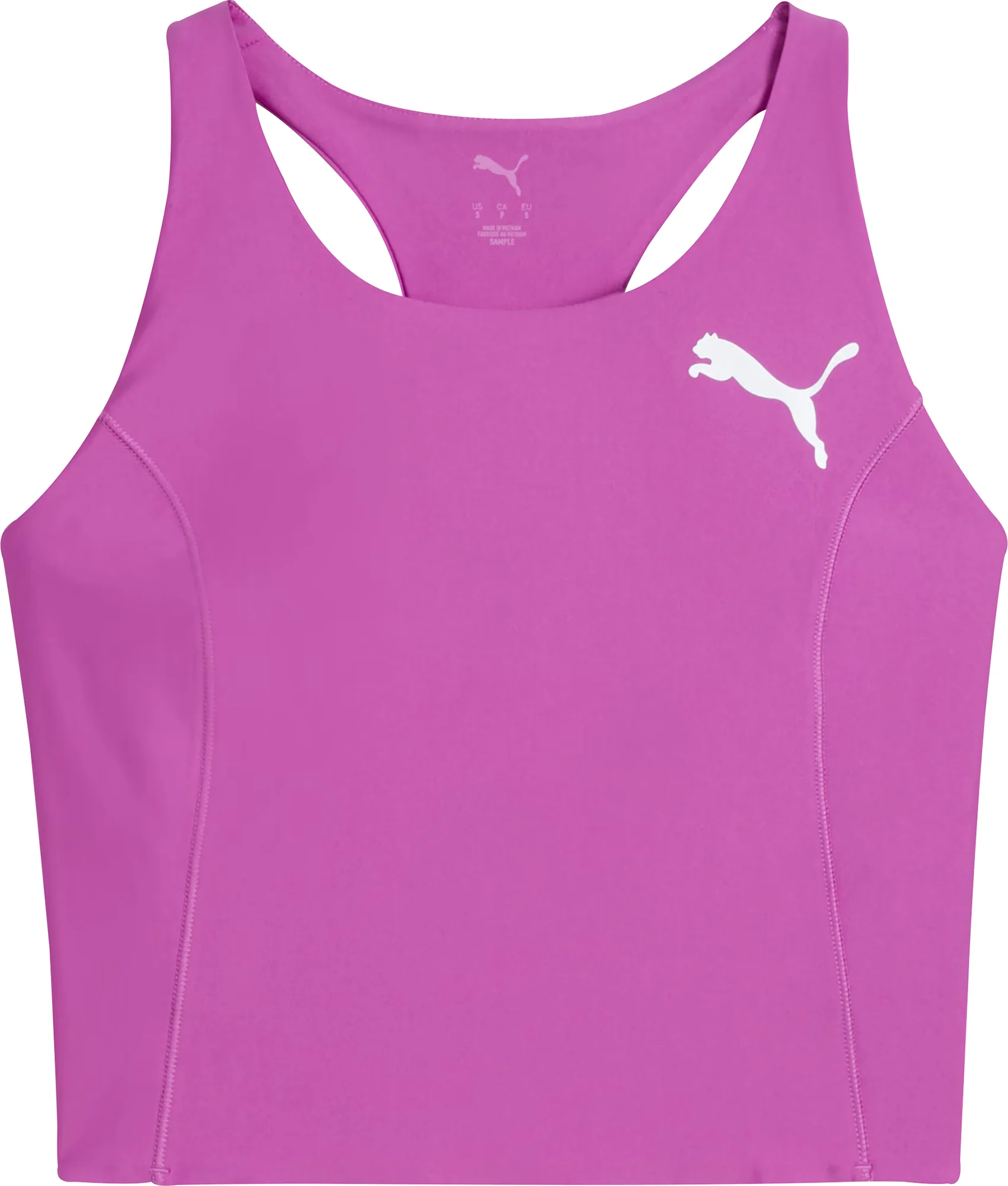 Puma Raceday UltraForm Womens Running Crop Top - Purple - Image 5