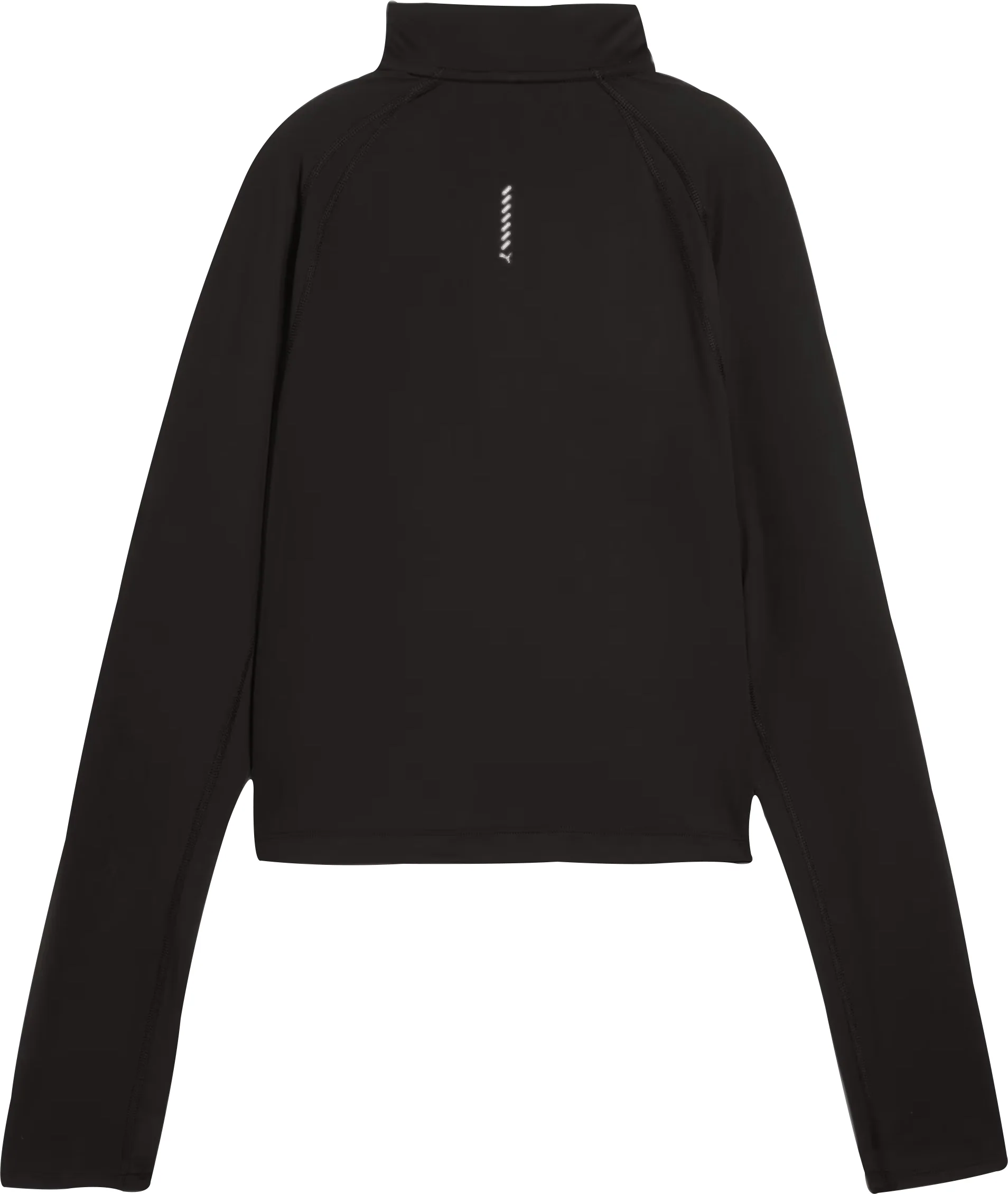 Puma Run Cloudspun Half Zip Long Sleeve Womens Running Top - Black - Image 6