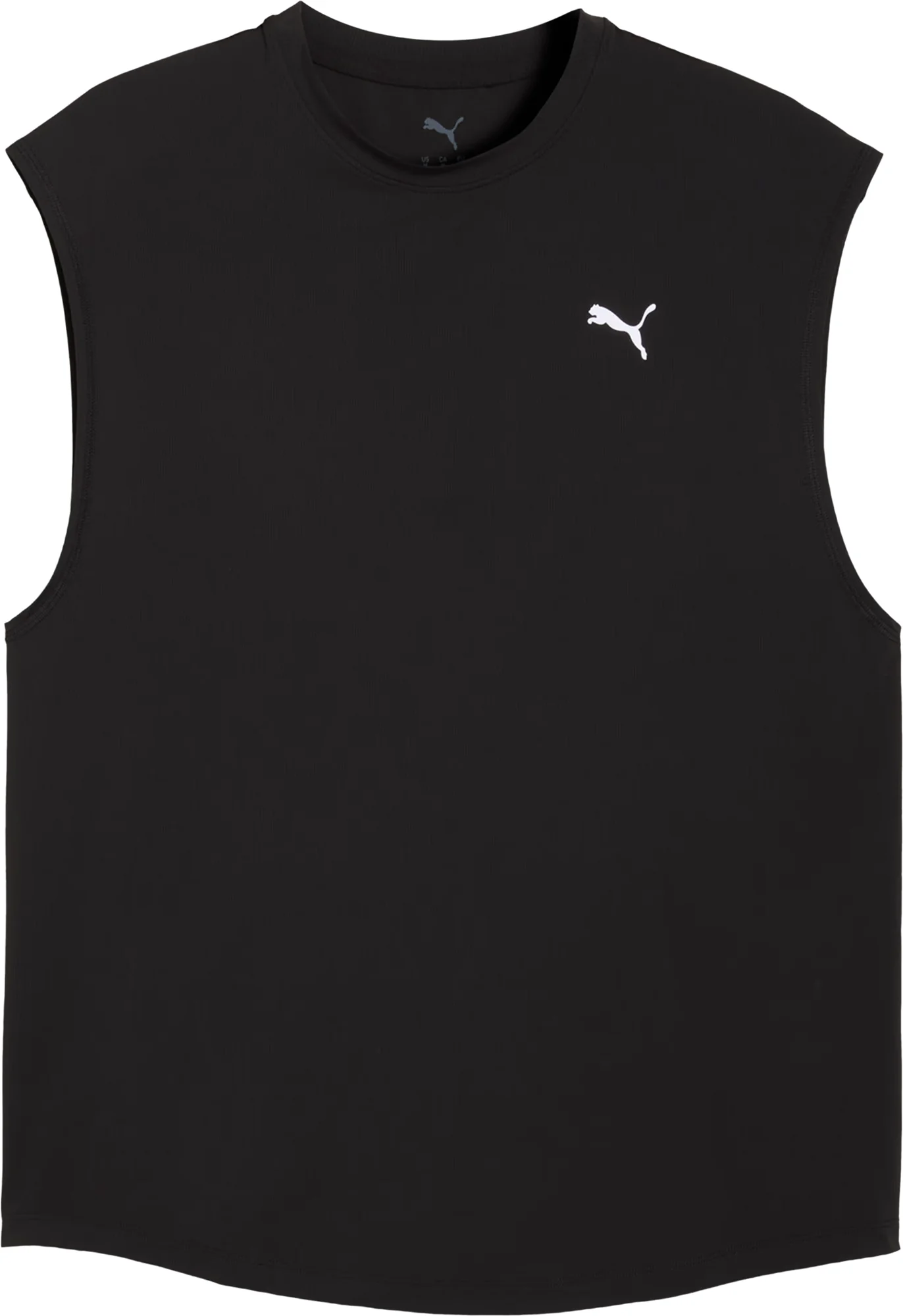 Puma Run coolCELL Mens Running Vest - Black - Image 3