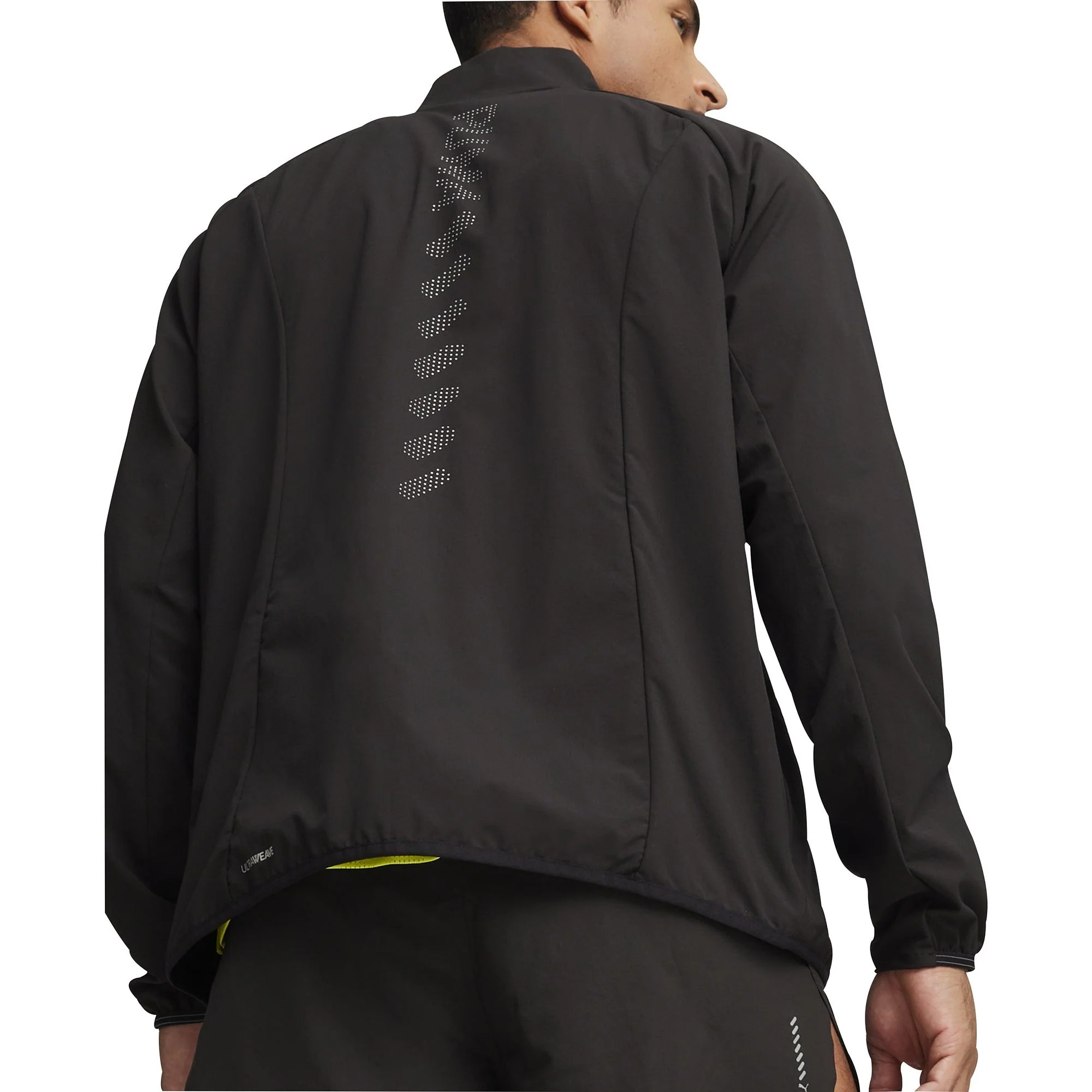 Puma Run Elite Ultraweave Mens Running Jacket - Black - Image 2