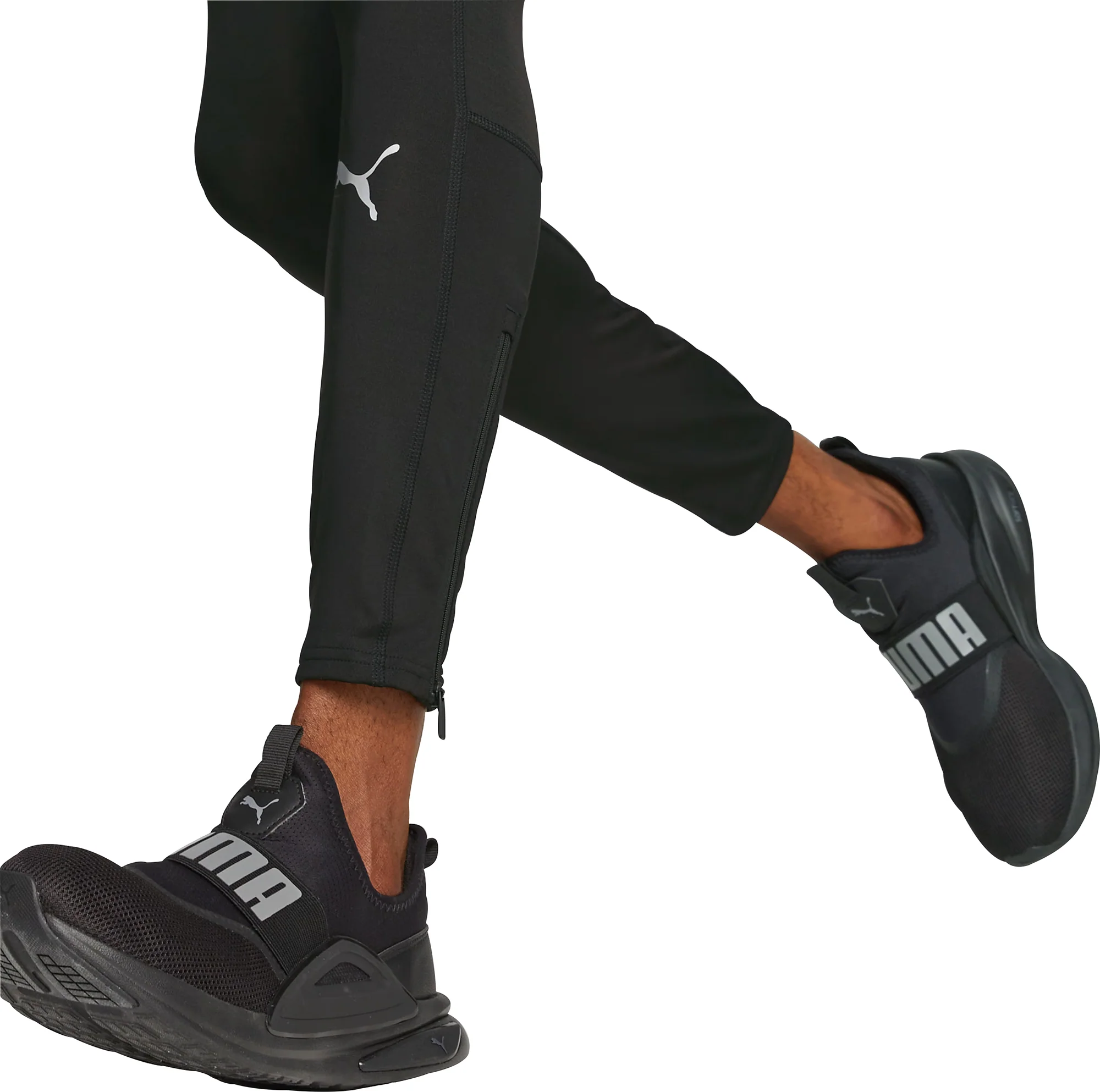 Puma Run Favourite Mens Long Running Tights - Black - Image 3