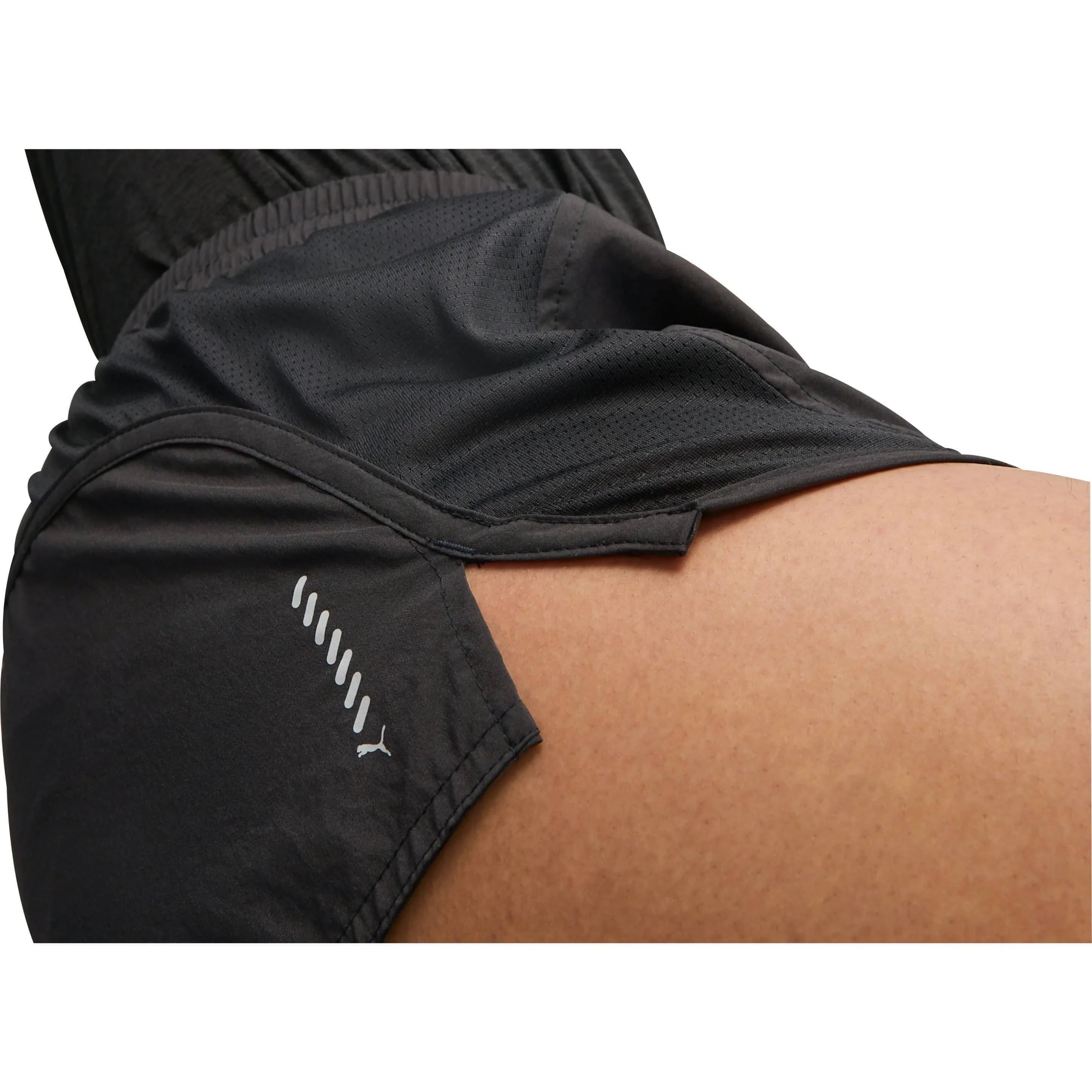 Puma Run Favourite Velocity 3 Inch Womens Running Shorts - Black - Image 3