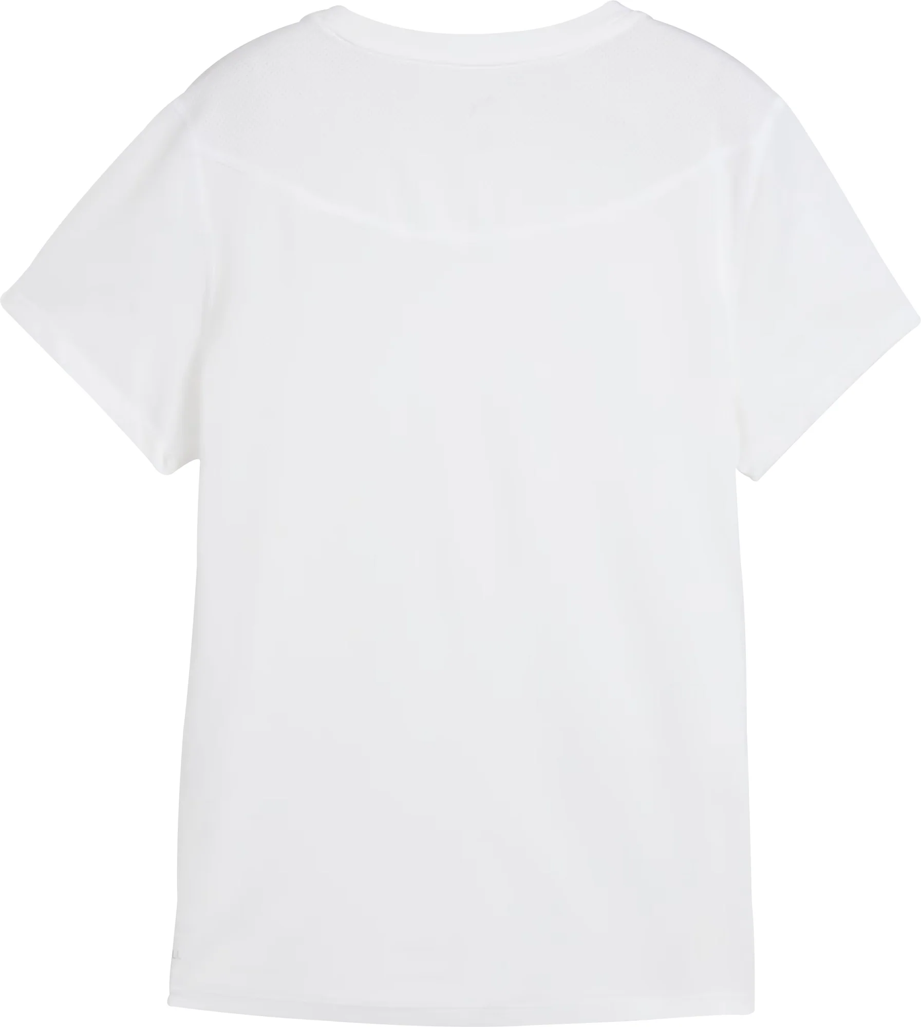 Puma Run Graphic Mesh Short Sleeve Womens Running Top - White - Image 6