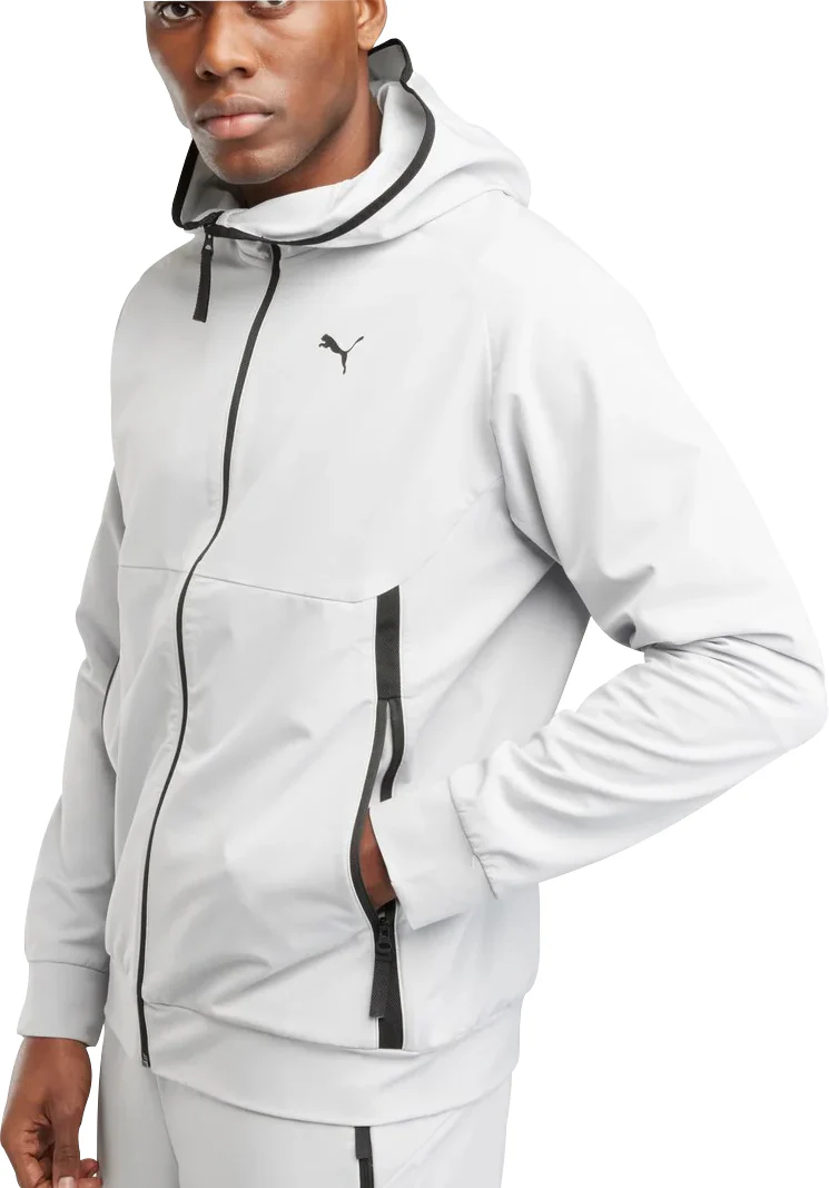Puma Tech Woven Mens Jacket - Grey - Image 3