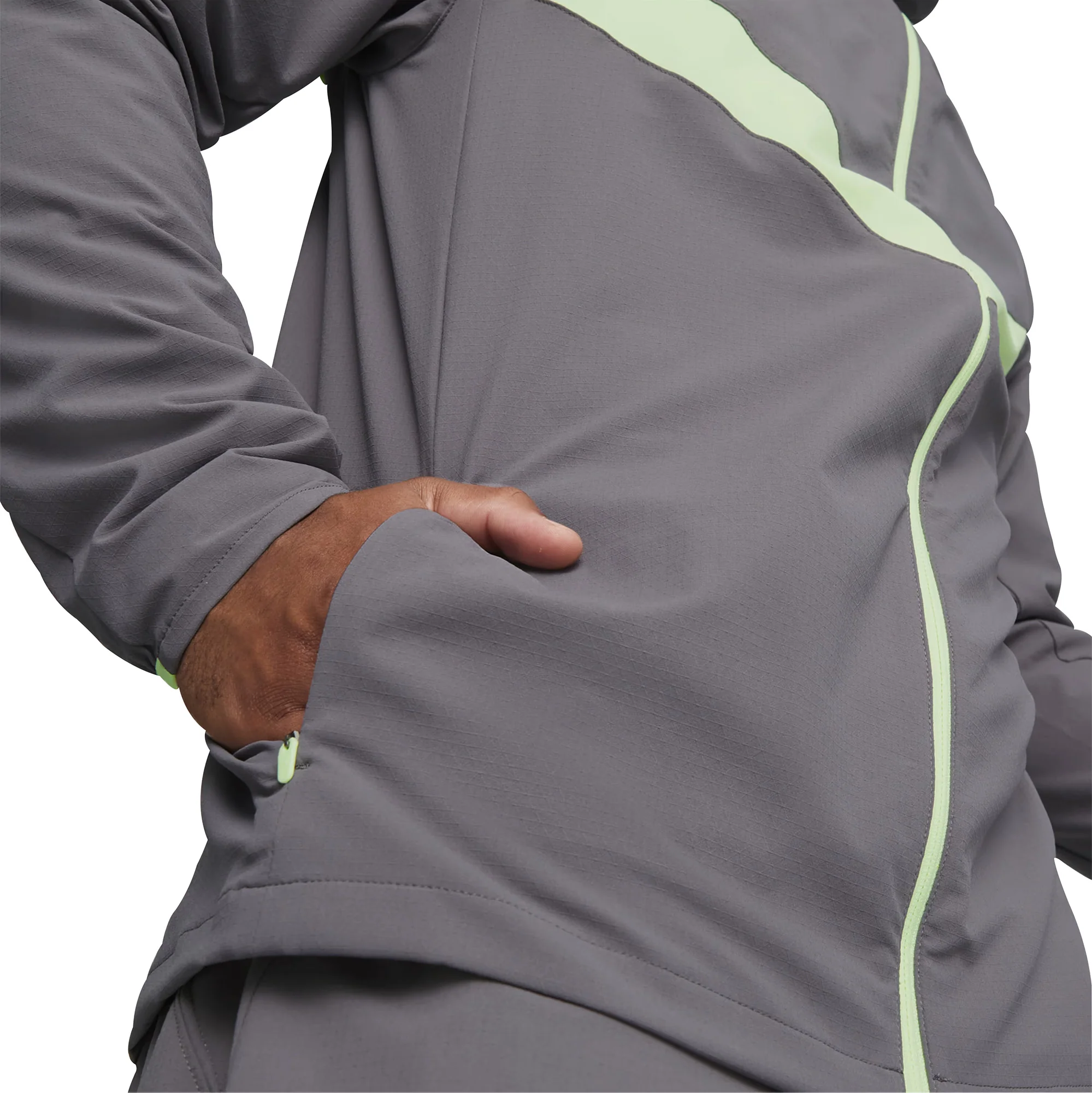 Puma Ultraweave Mens Running Jacket - Grey - Image 3